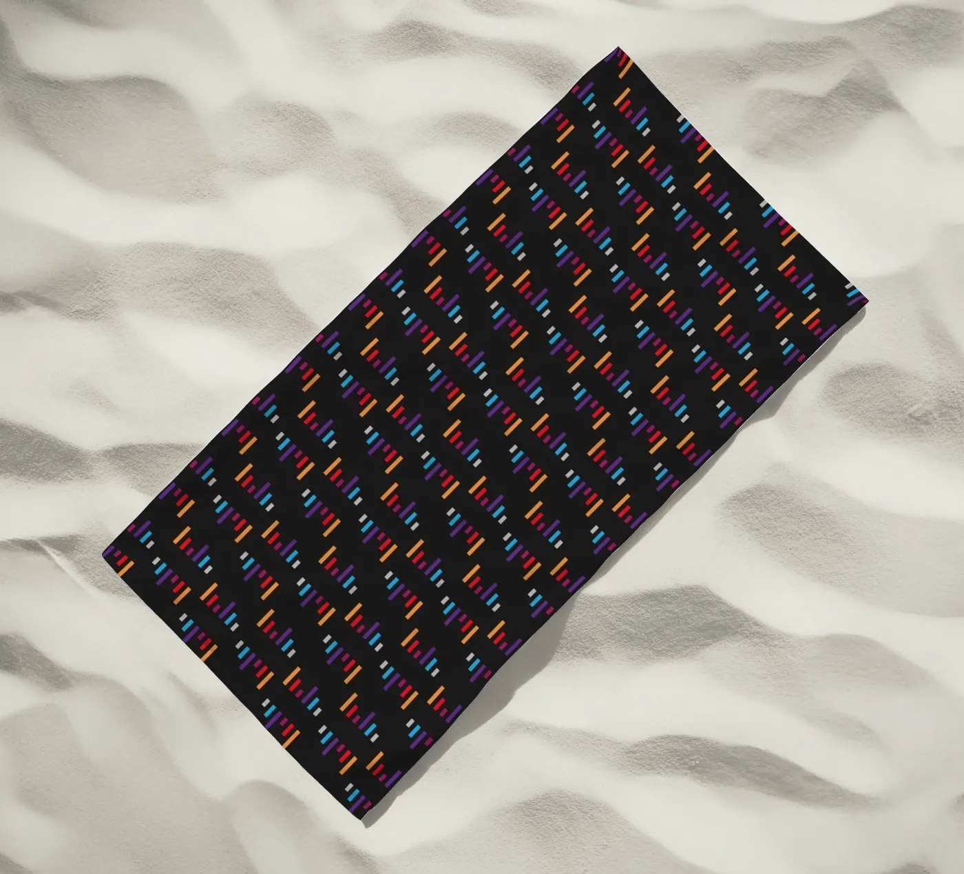 Parallel Lines #2 Strandtuch von kathrinmay