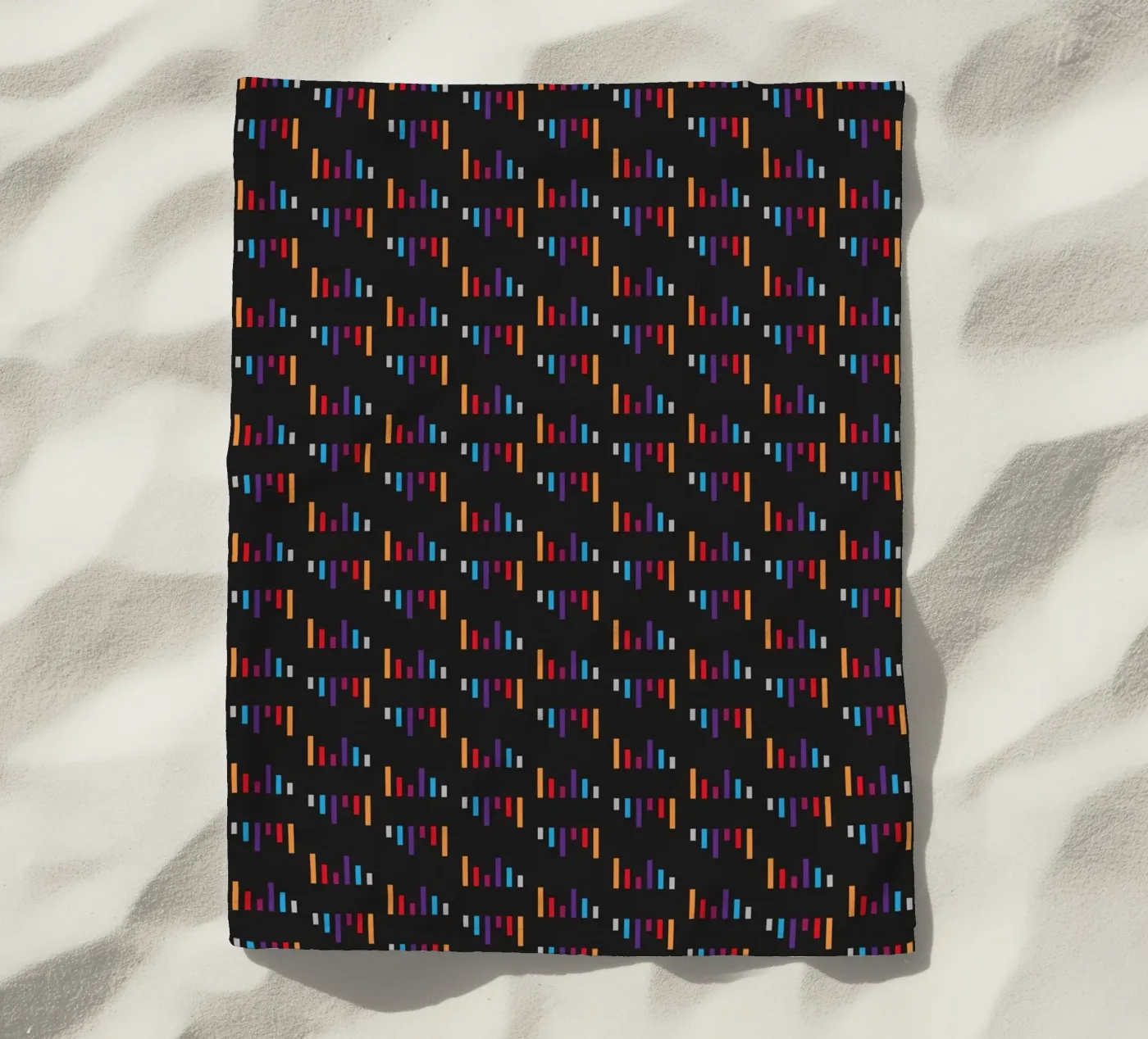 Parallel Lines #2 strandhanddoek van kathrinmay