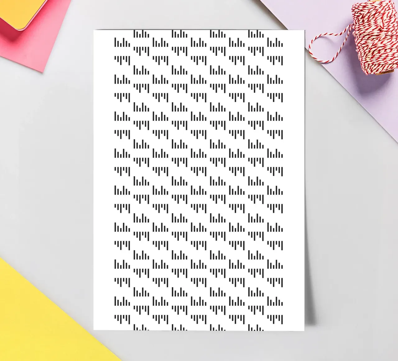 Parallel Lines #3 sticker sheet by kathrinmay