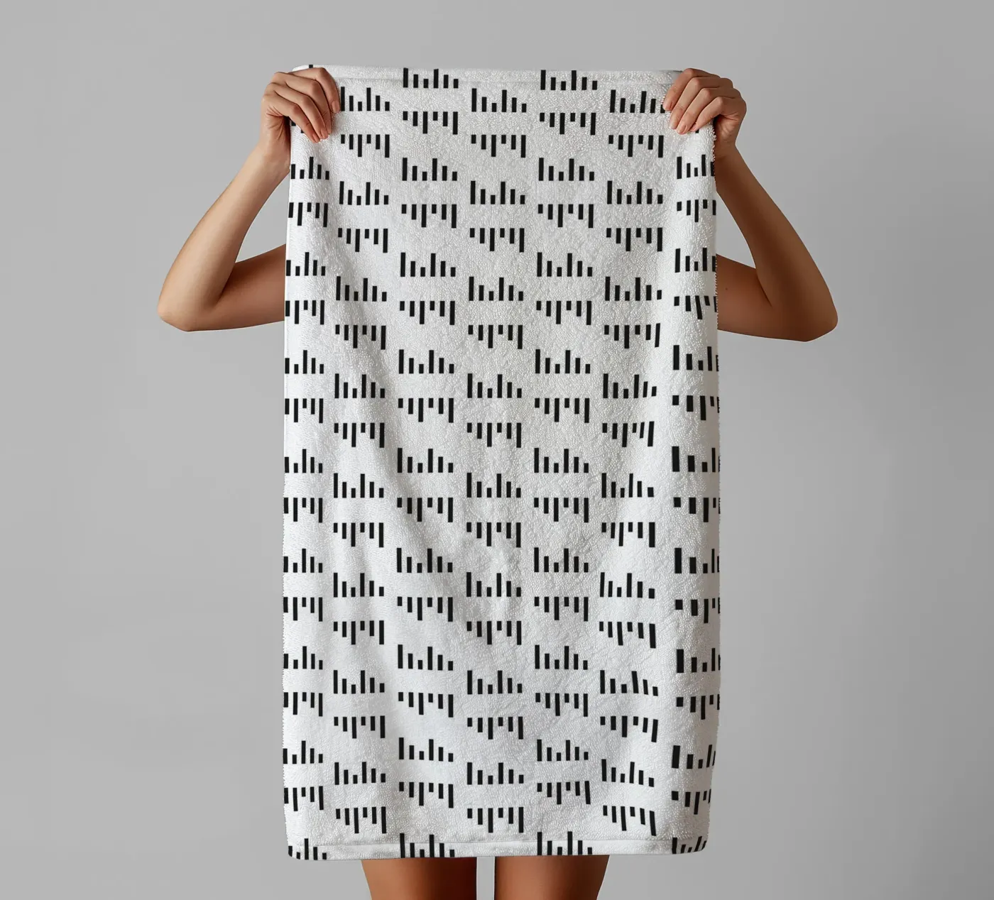 Parallel Lines #3 towel by kathrinmay