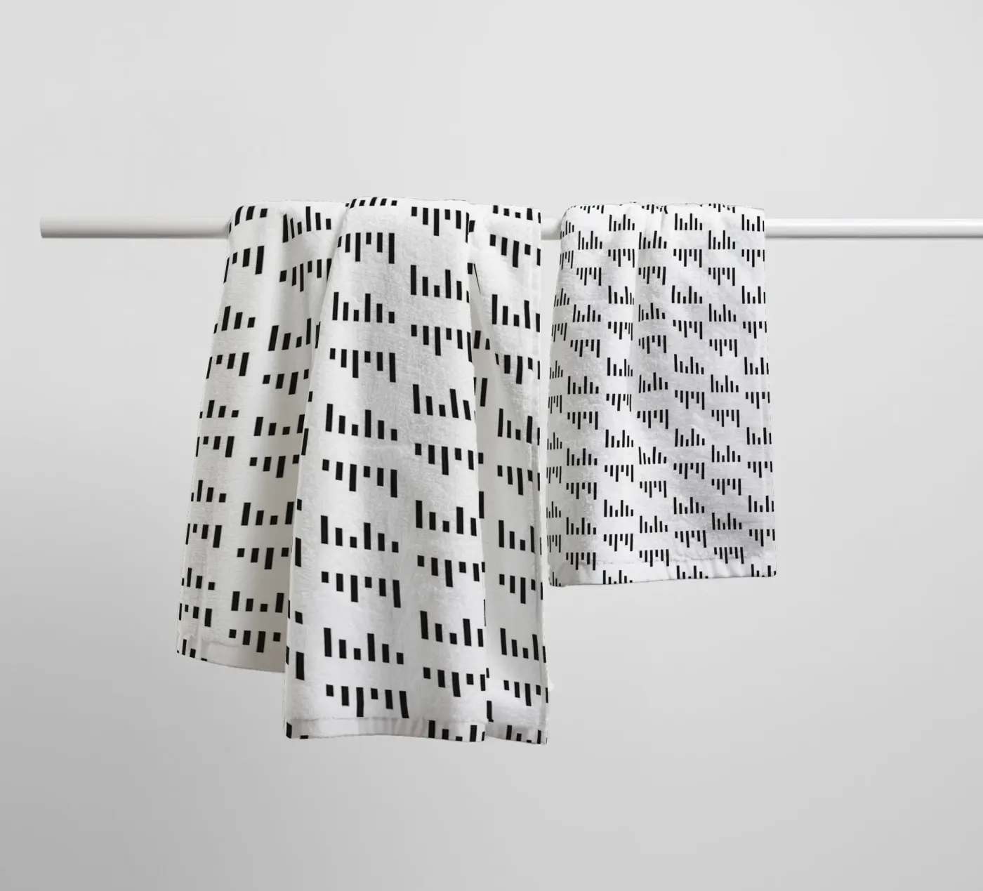 Parallel Lines #3 towel by kathrinmay