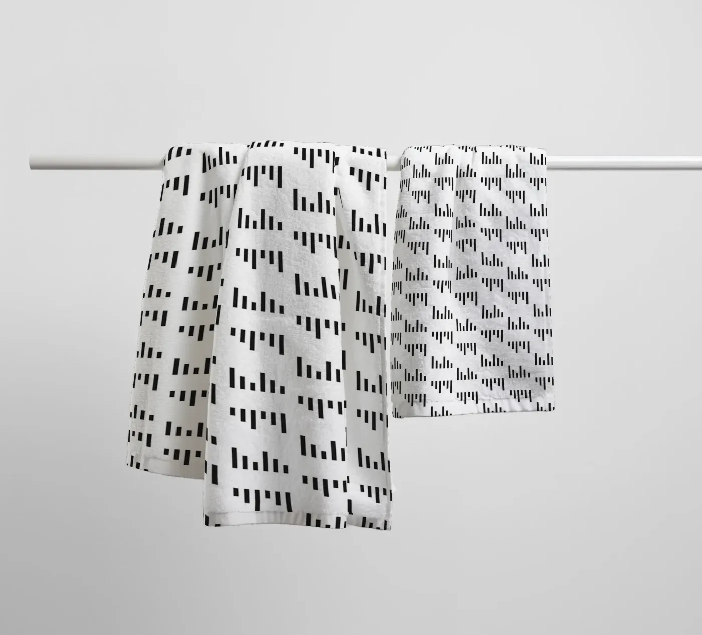 Parallel Lines #3 towel by kathrinmay