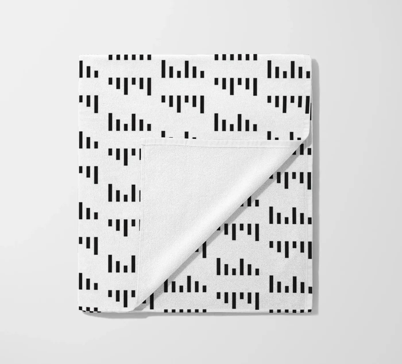 Parallel Lines #3 strandhanddoek van kathrinmay