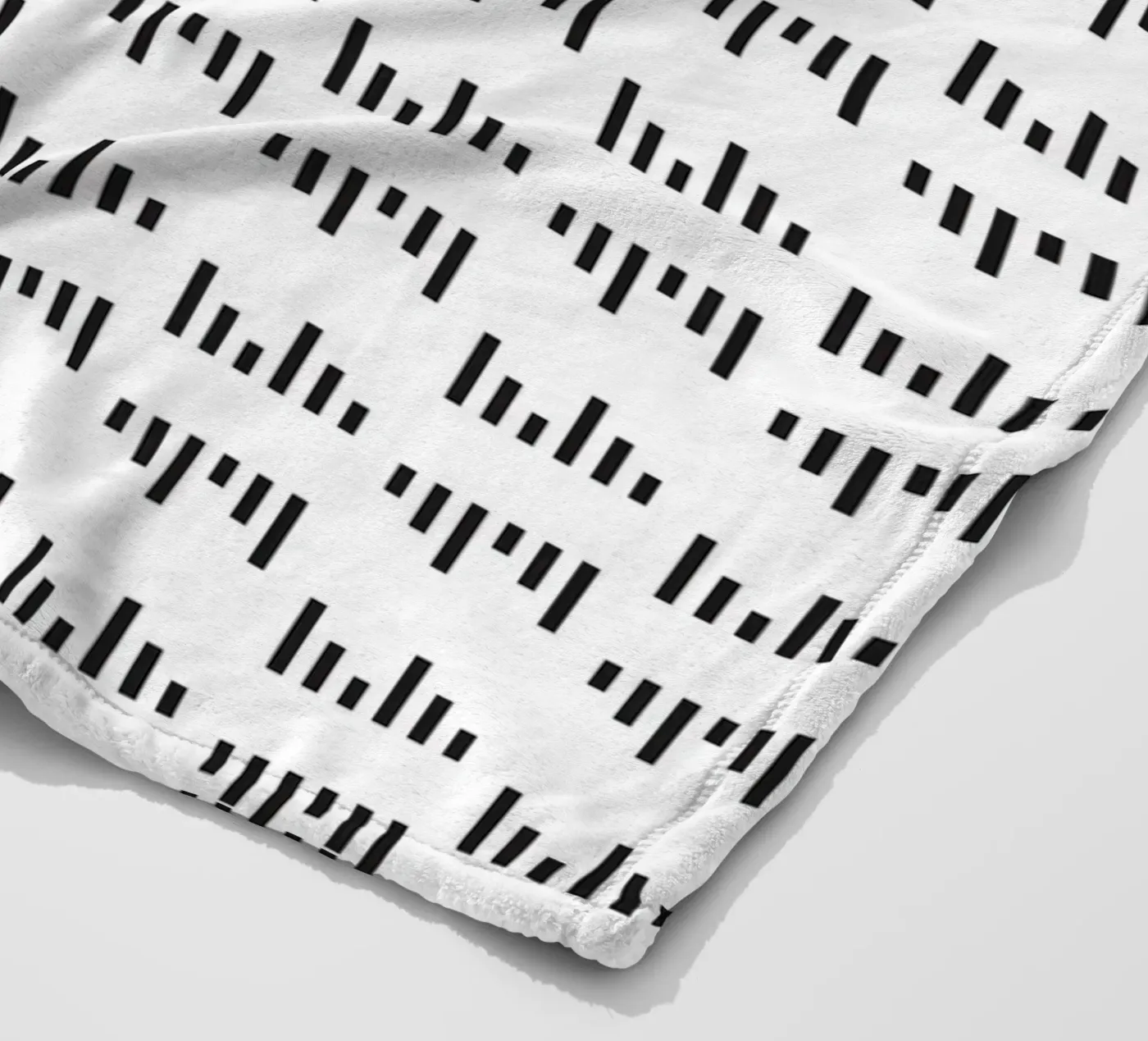 Parallel Lines #3 fleece blanket by kathrinmay