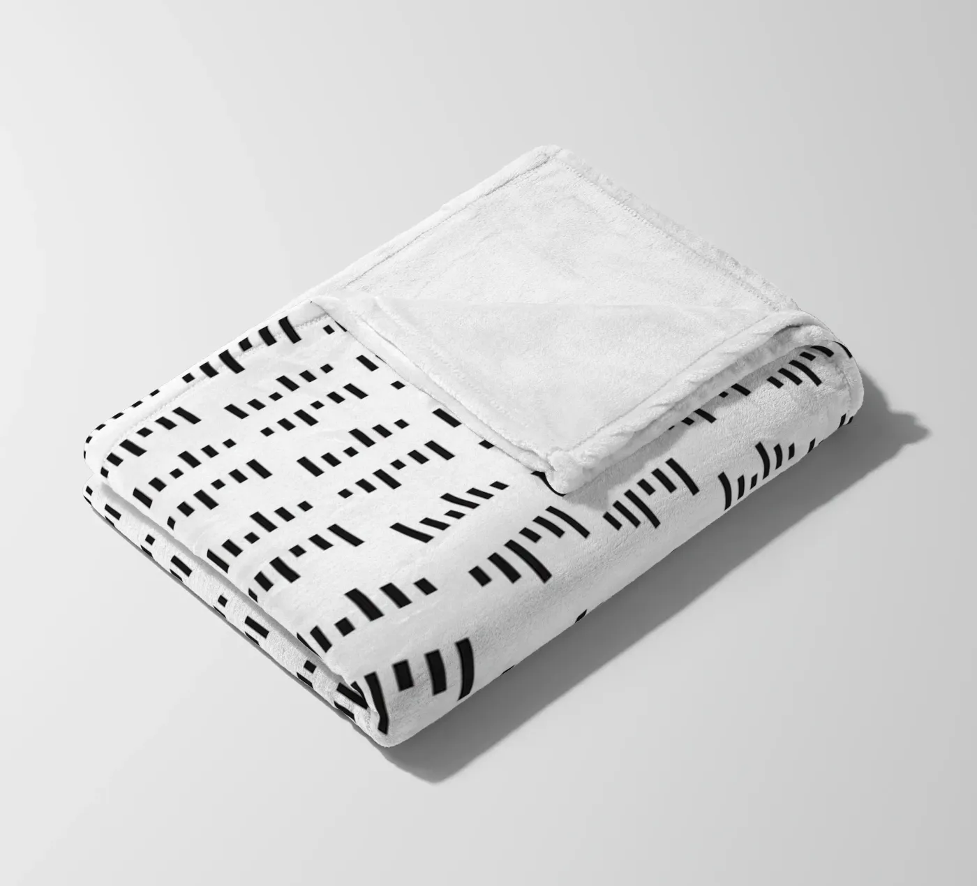 Parallel Lines #3 fleece blanket by kathrinmay