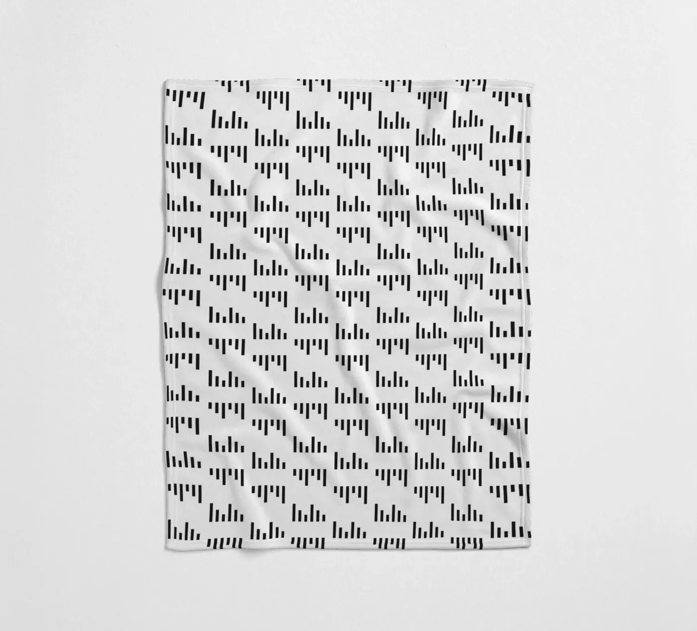 Parallel Lines #3 fleece blanket by kathrinmay