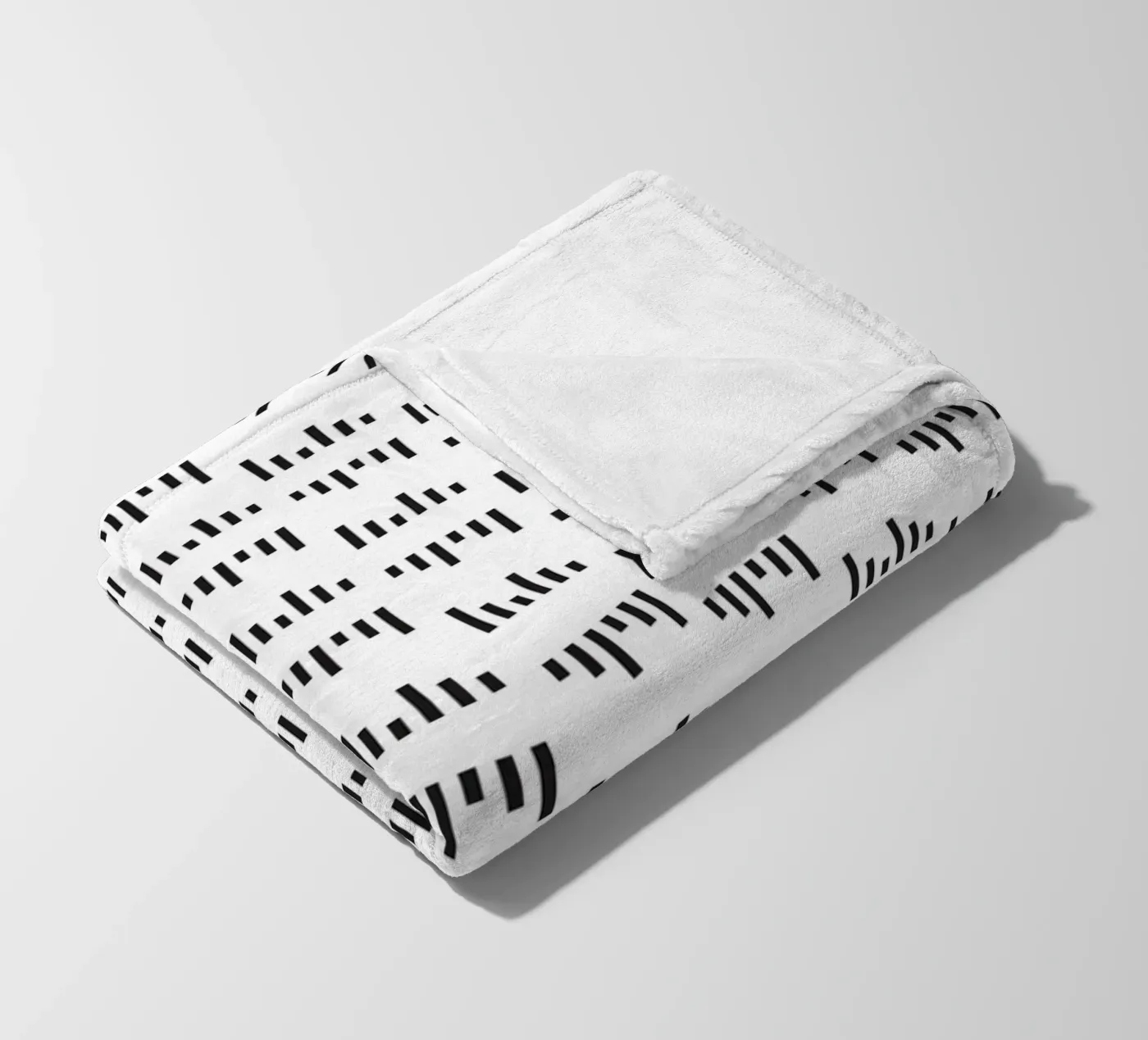 Parallel Lines #3 fleece blanket by kathrinmay