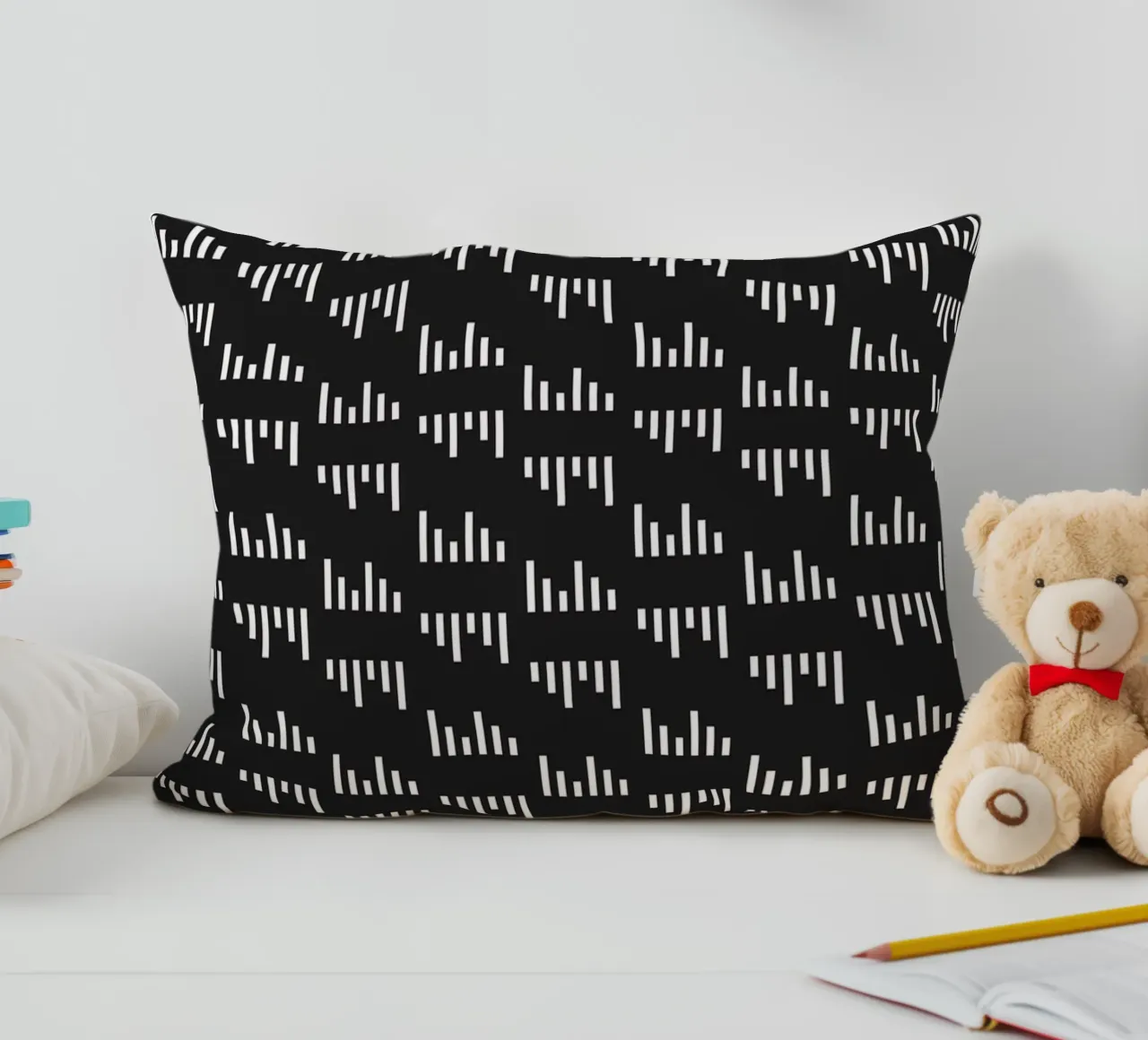 Parallel Lines #4 cuscino da kathrinmay