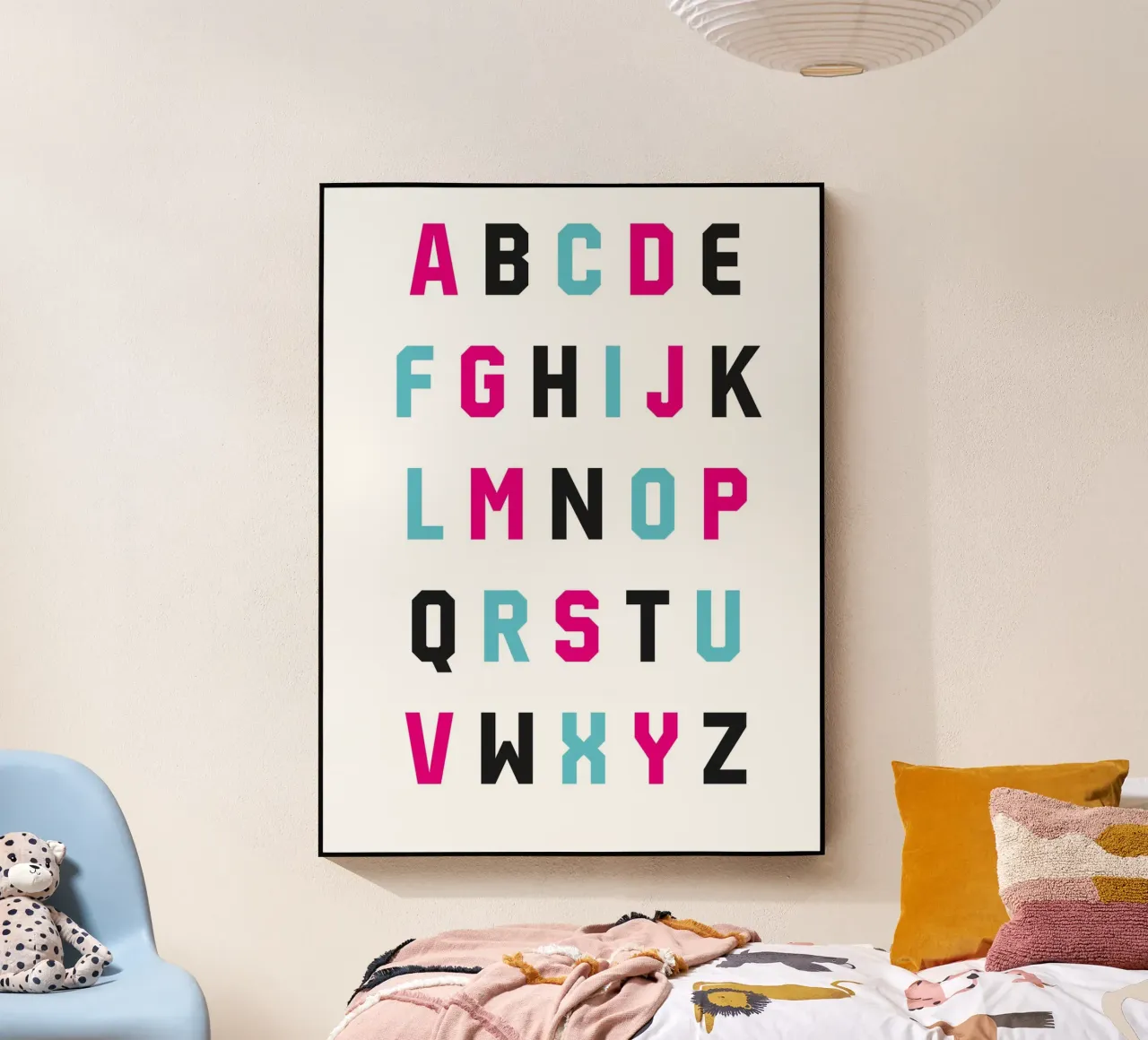 Typography Alphabet #1 plexiglass da kathrinmay