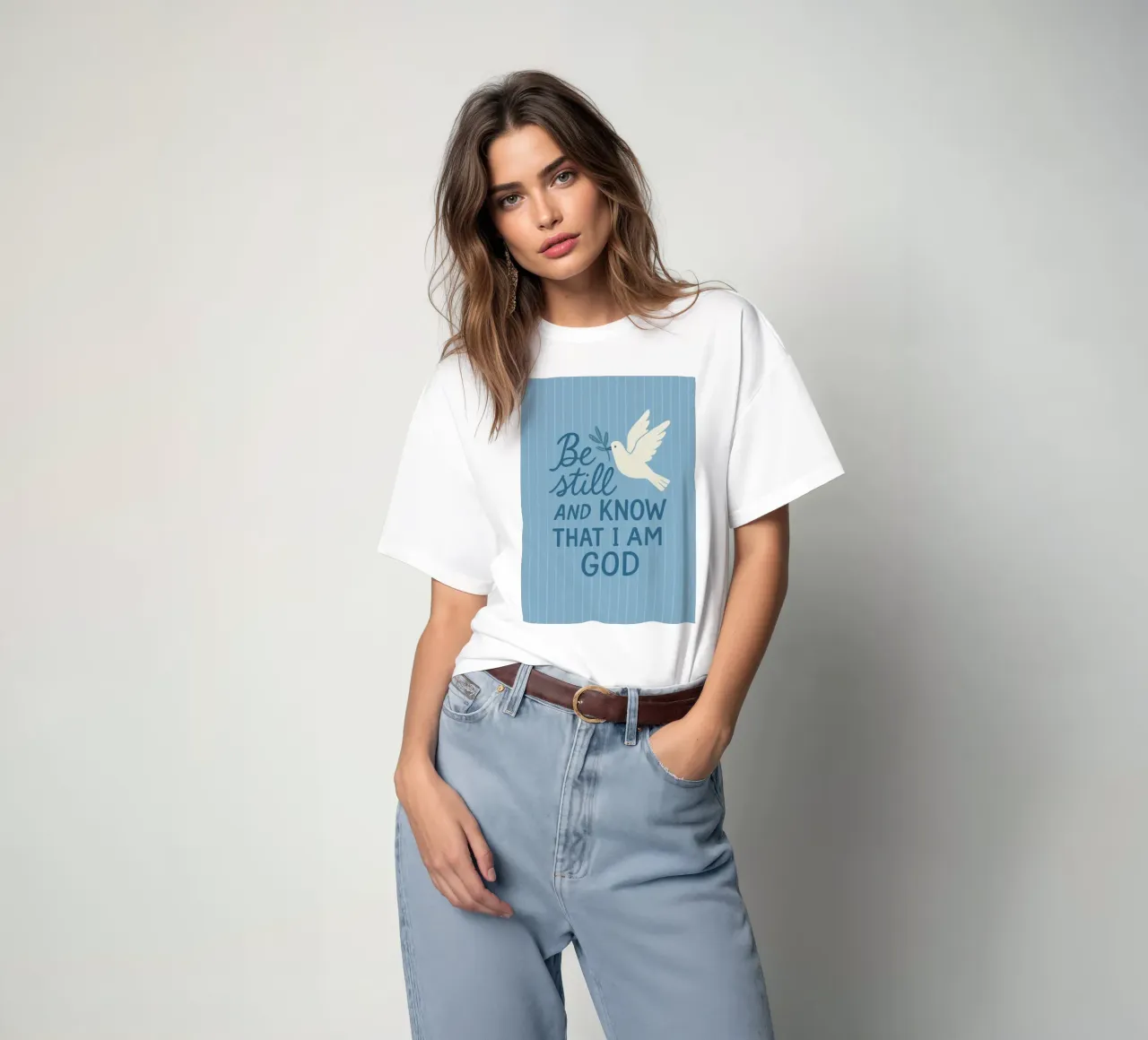 Sii tranquillo e sappi che io sono Dio t-shirt da vintagepod