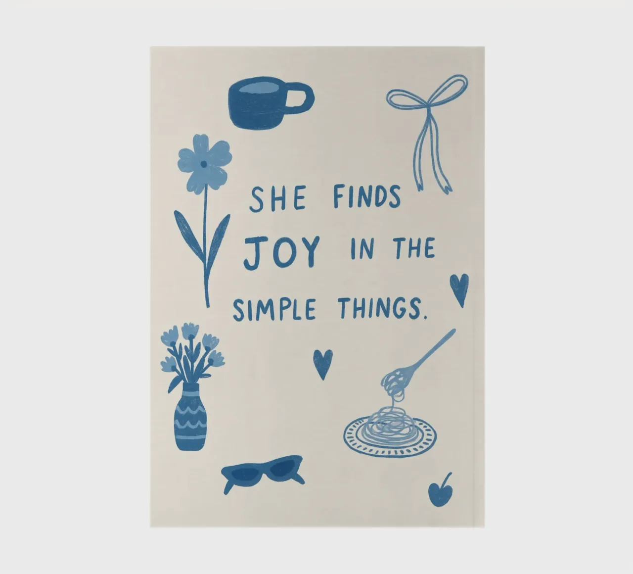 She Finds Joy in the Simple Things notebook by vintagepod