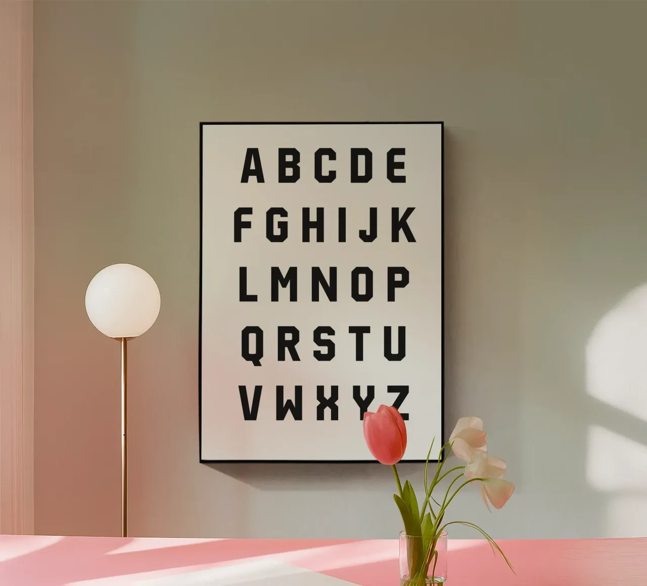 Typography Alphabet #2 plexiglass da kathrinmay