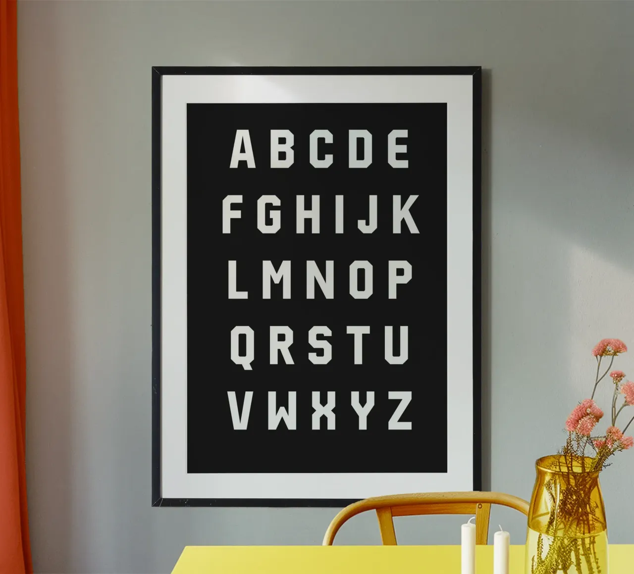 Typography Alphabet #3 poster da kathrinmay