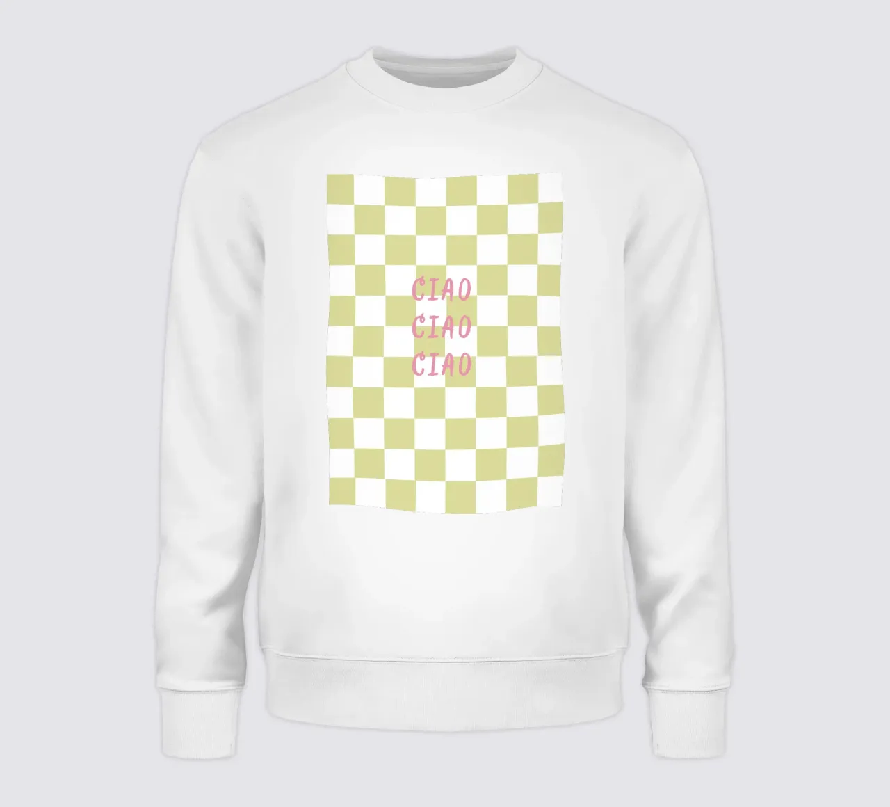 ciao ciao ciao felpa da Poster Print Studio