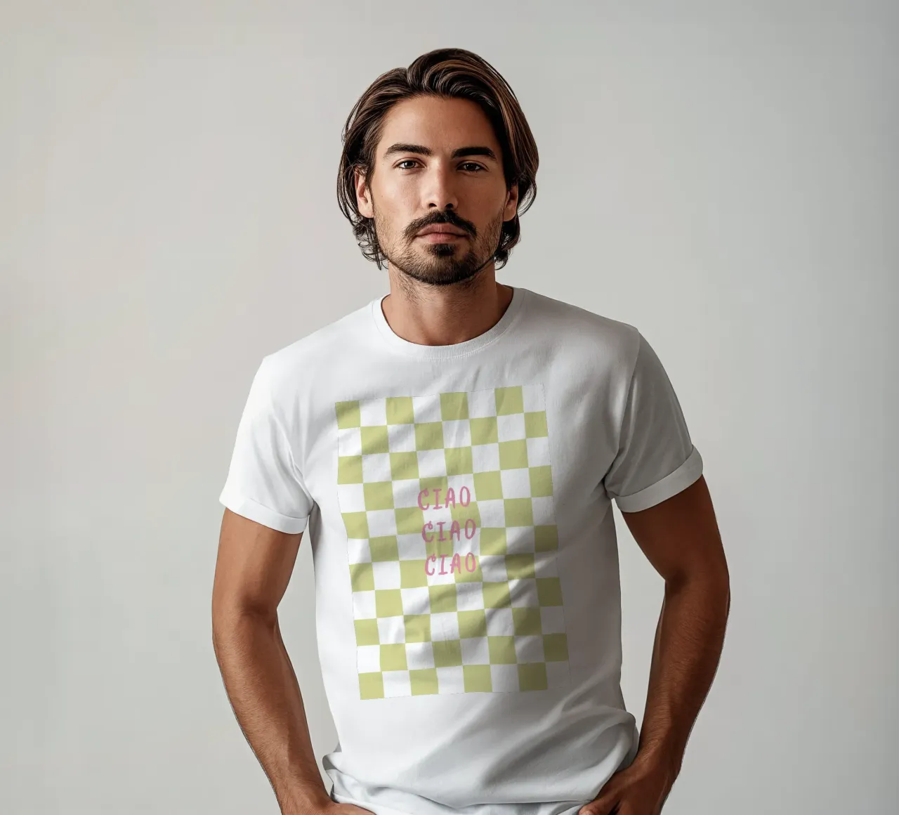 ciao ciao ciao t-shirt da Poster Print Studio