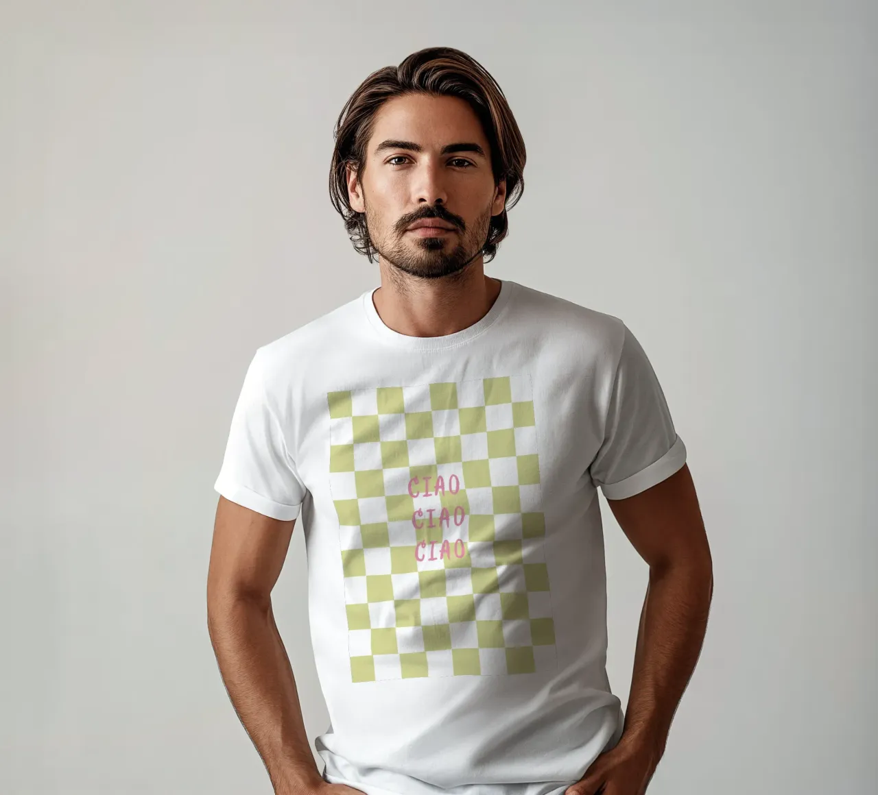 ciao ciao ciao t-shirt da Poster Print Studio
