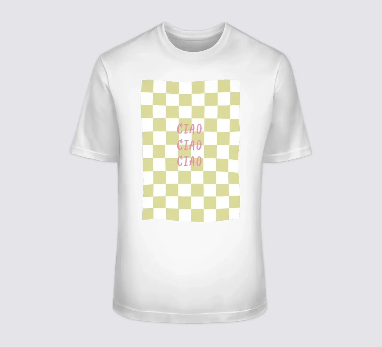 ciao ciao ciao t-shirt da Poster Print Studio