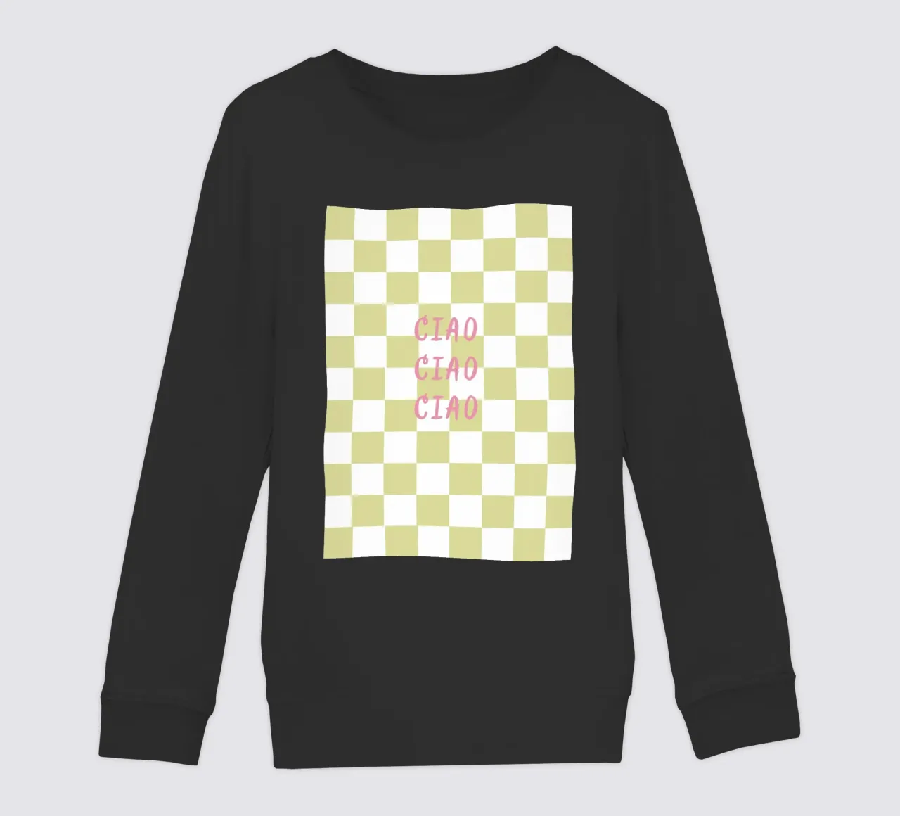 ciao ciao ciao felpa bambino da Poster Print Studio