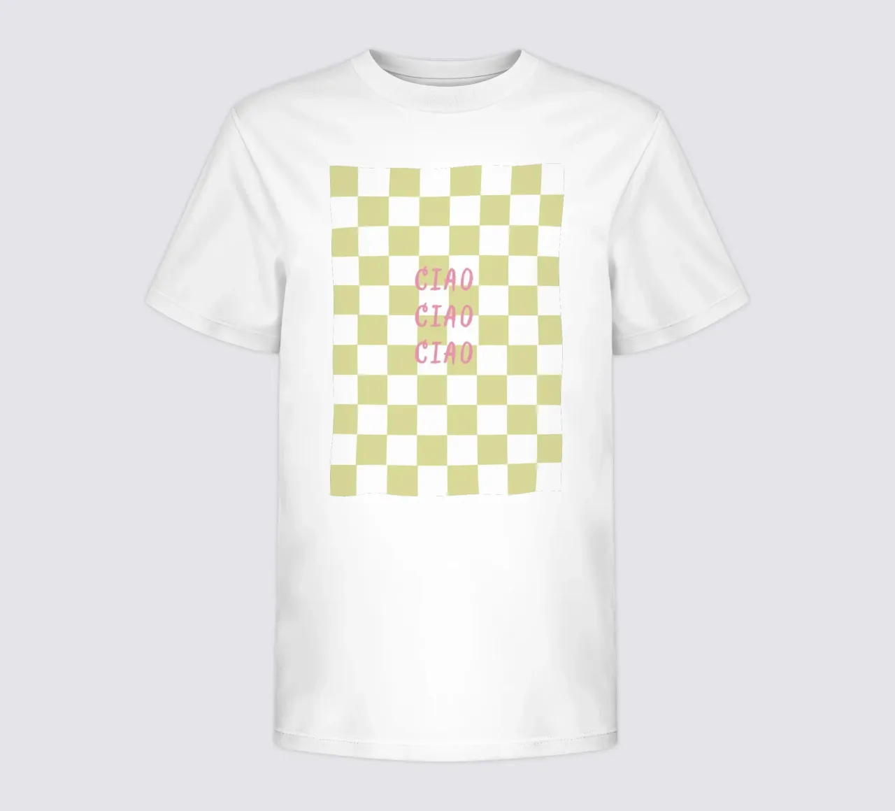ciao ciao ciao t-shirt bambini da Poster Print Studio