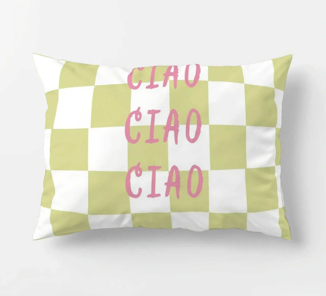 ciao ciao ciao cuscino da Poster Print Studio