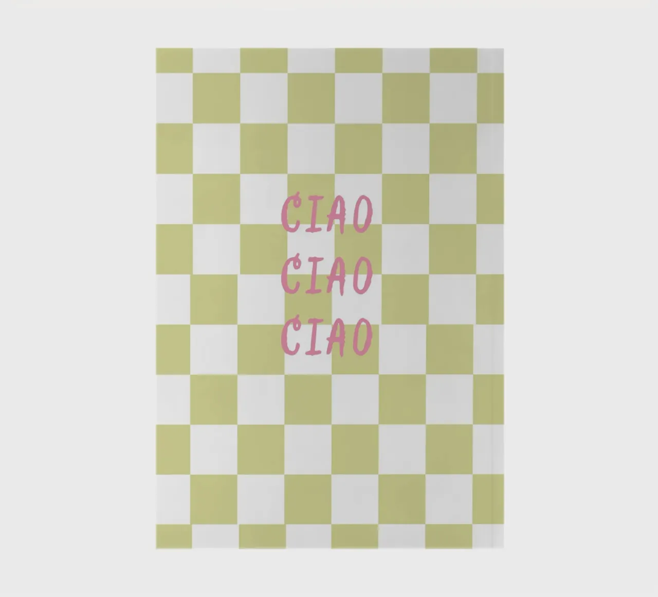 ciao ciao ciao notebook by Poster Print Studio