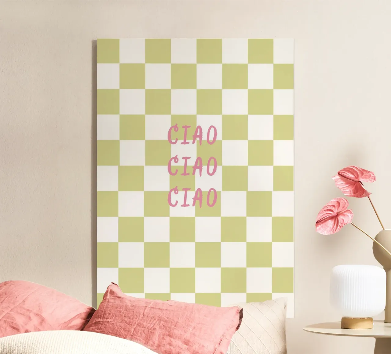 ciao ciao ciao plexiglass da Poster Print Studio