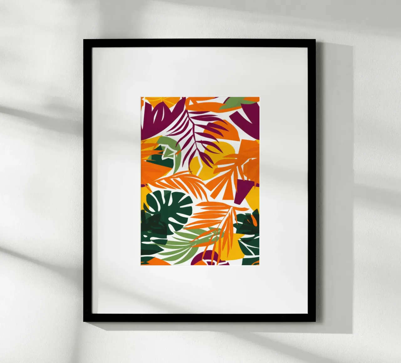 Herbstliche Tropenglut Poster von Heaven Craft