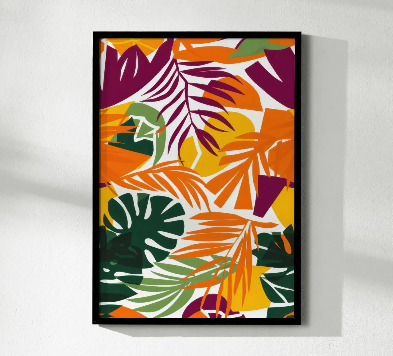 Herbstliche Tropenglut Poster von Heaven Craft