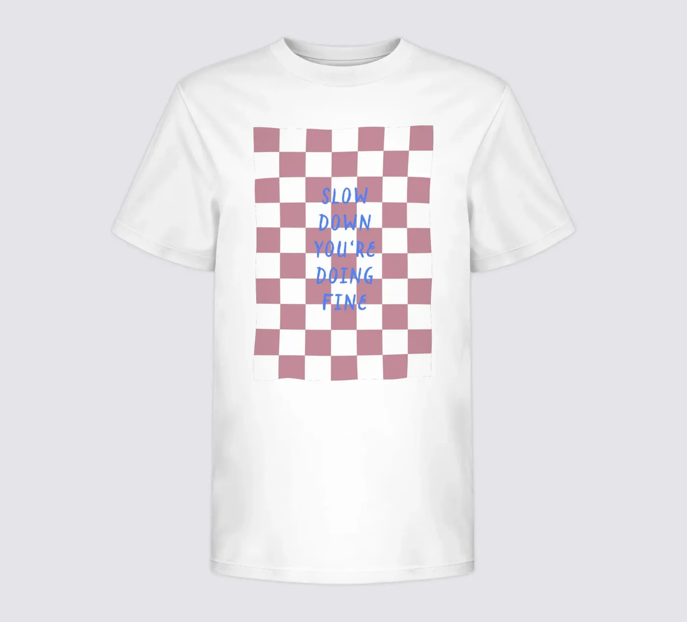 Slow down Kinder T-Shirt von Poster Print Studio