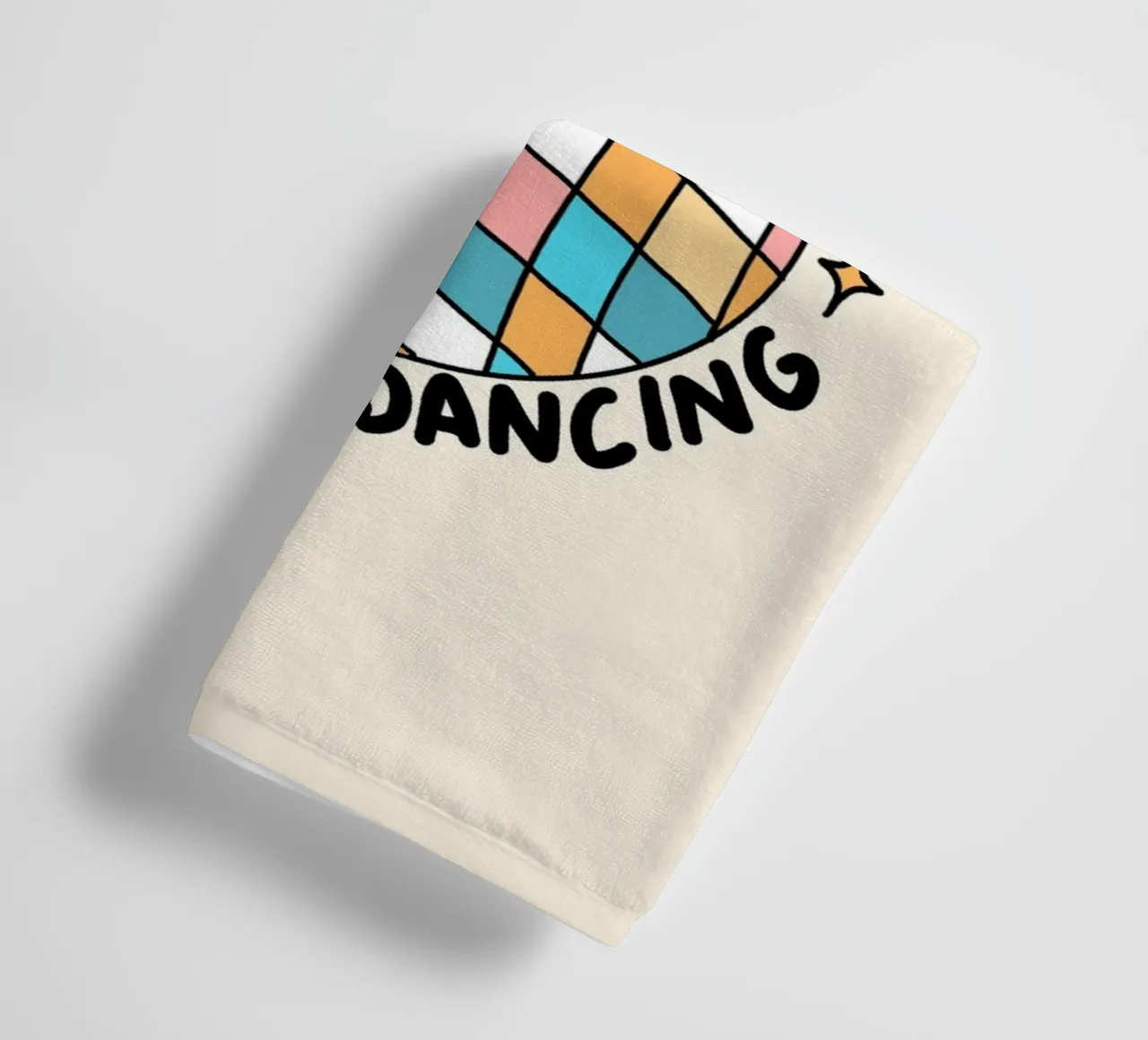 Mourning to Dancing, Christian Art Print towel by vintagepod