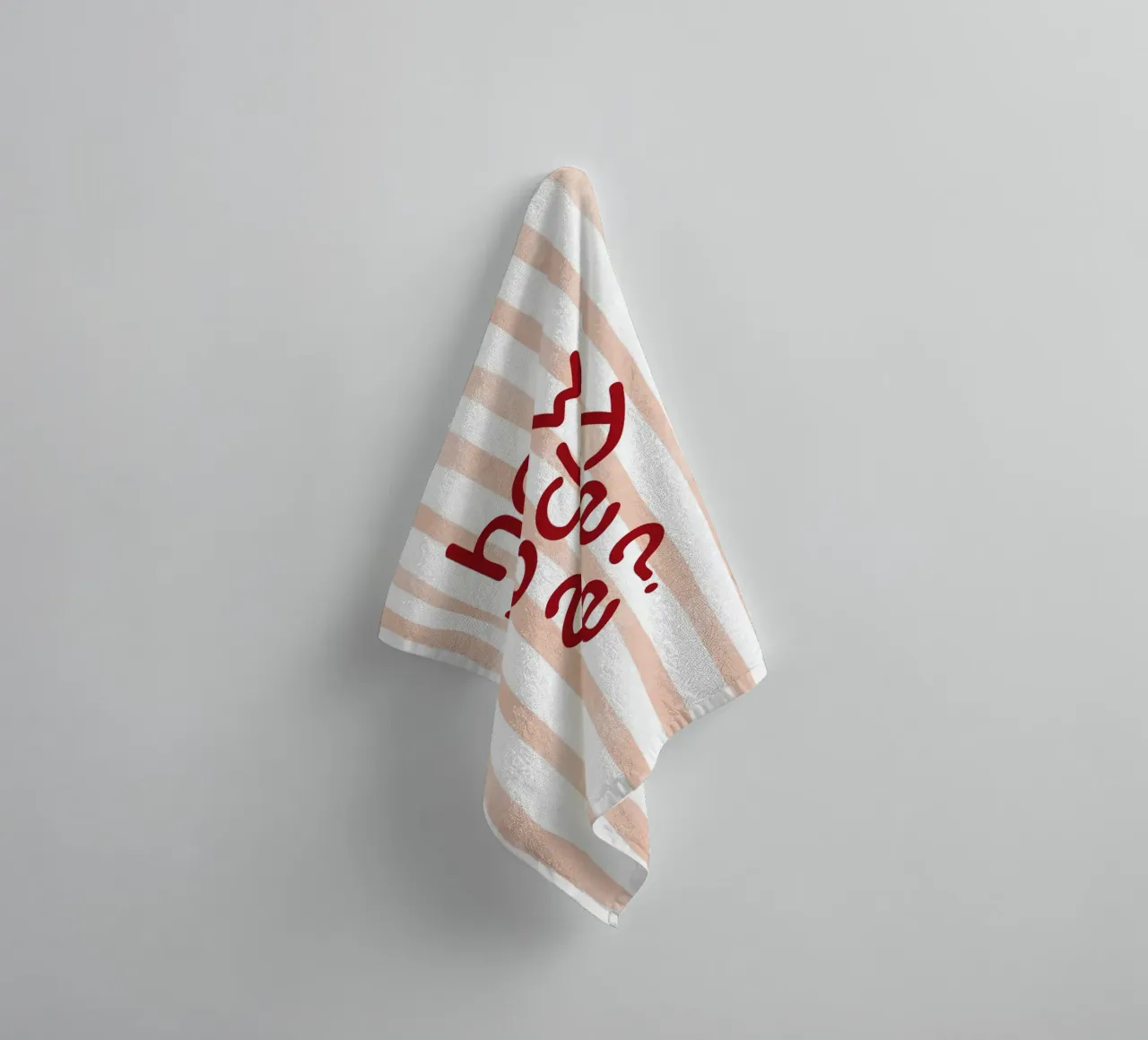 How Lucky Are We? - Art Print towel by vintagepod