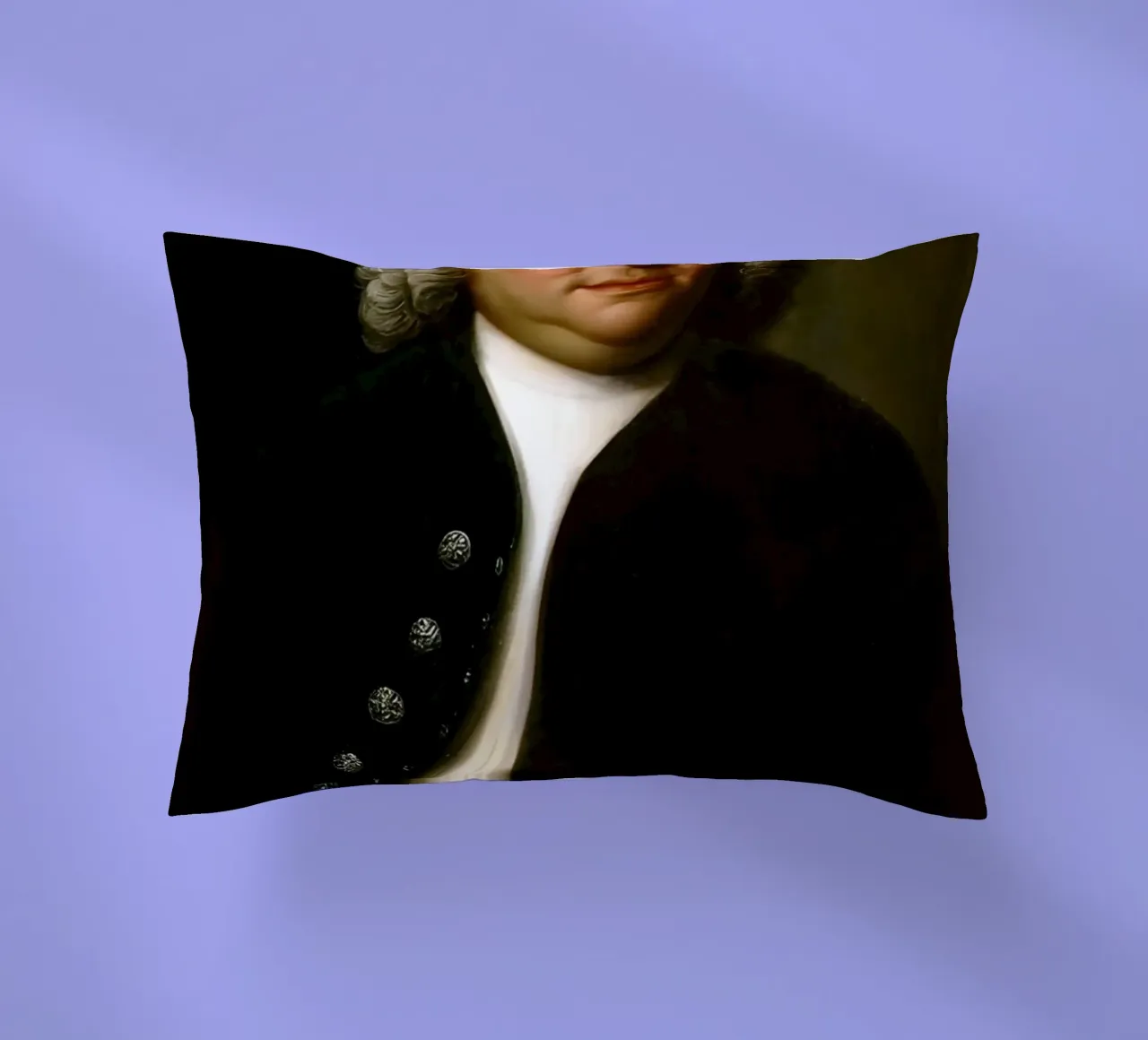 Johann Sebastian Bach, cuscino da Low poly art