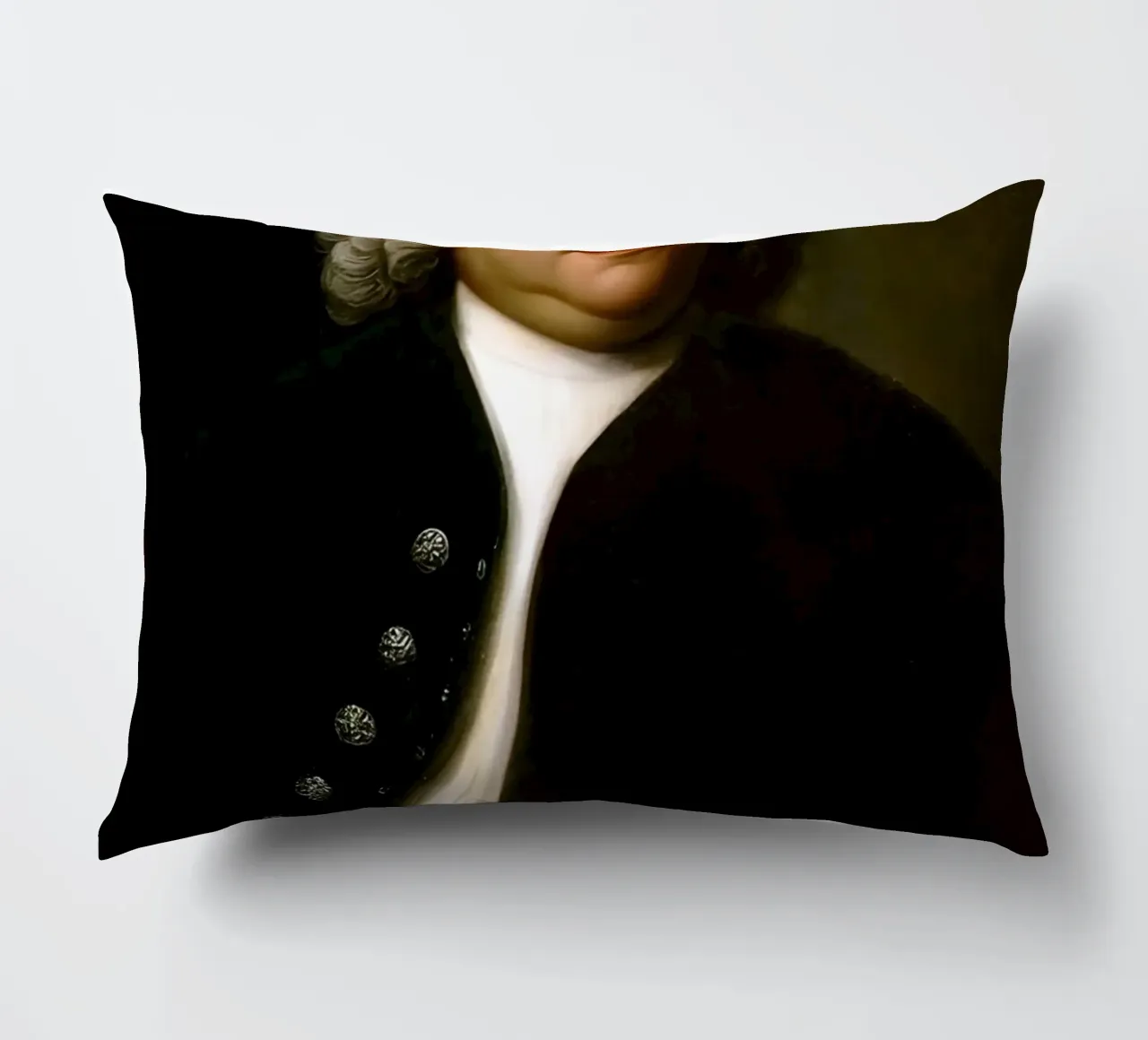 Johann Sebastian Bach, cuscino da Low poly art