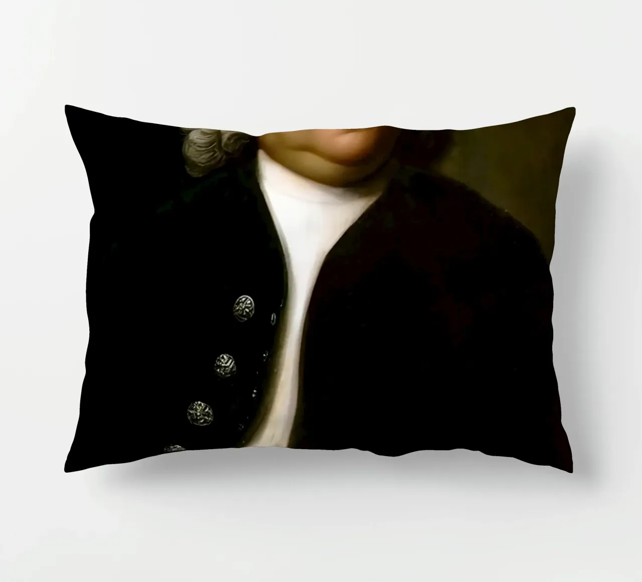 Johann Sebastian Bach, cuscino da Low poly art