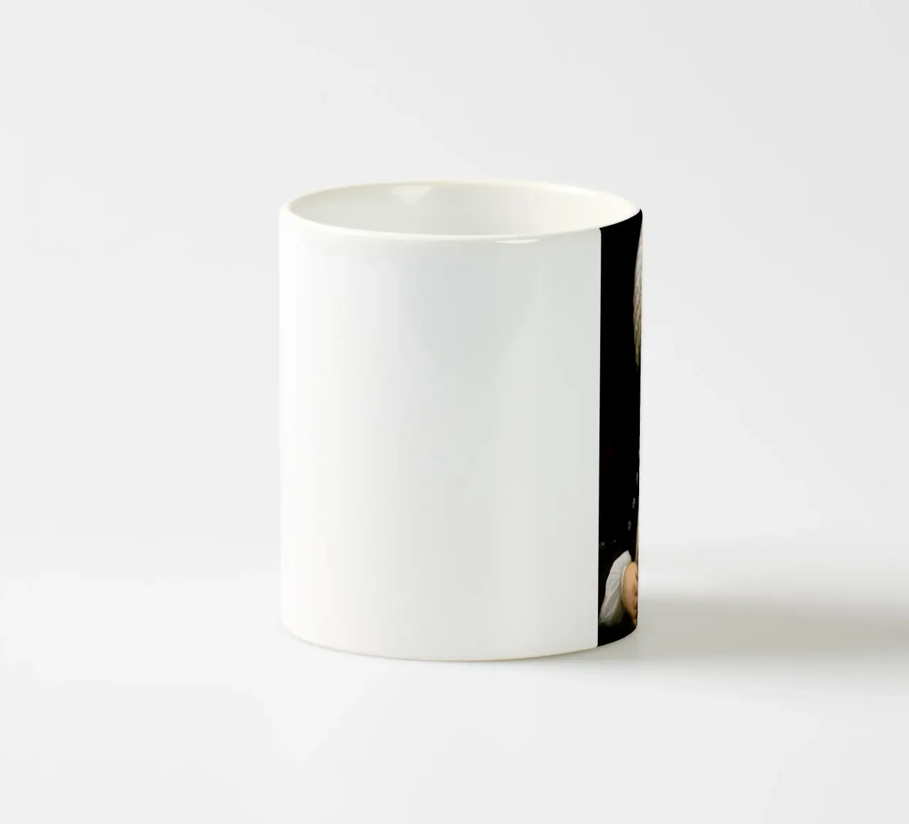 Johann Sebastian Bach, tazza in ceramica da Low poly art