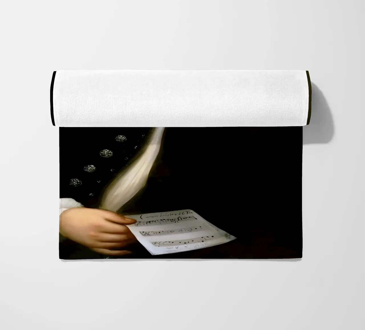 Johann Sebastian Bach, telo mare da Low poly art