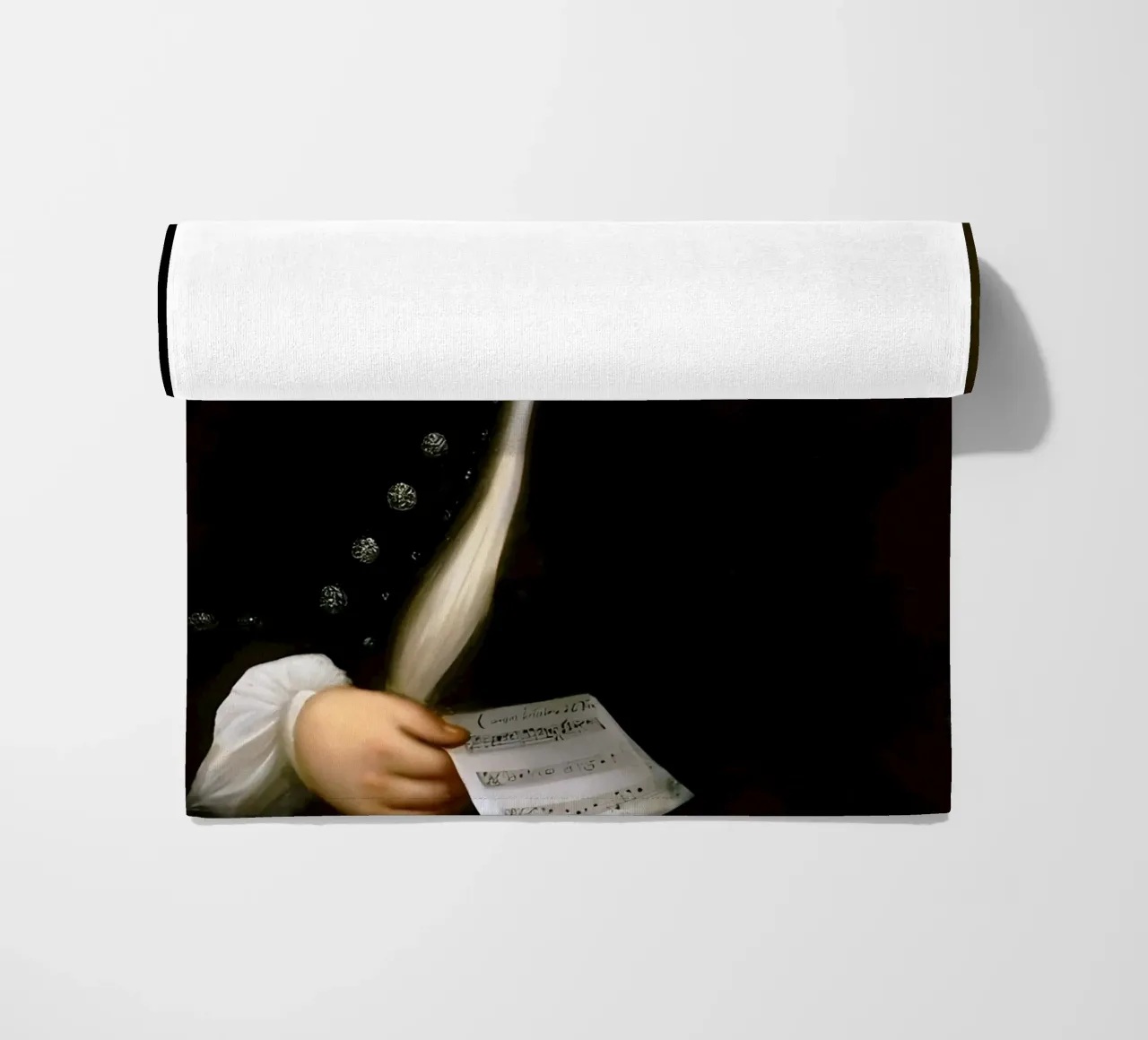 Johann Sebastian Bach, telo mare da Low poly art