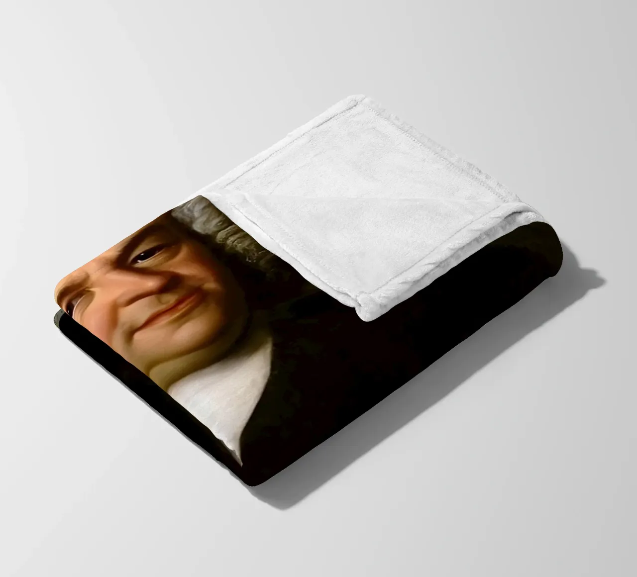 Johann Sebastian Bach, coperta in pile da Low poly art