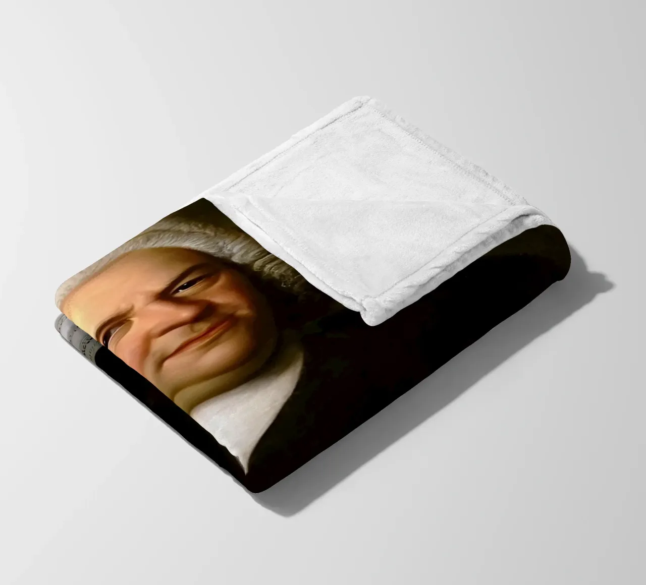 Johann Sebastian Bach, coperta in pile da Low poly art