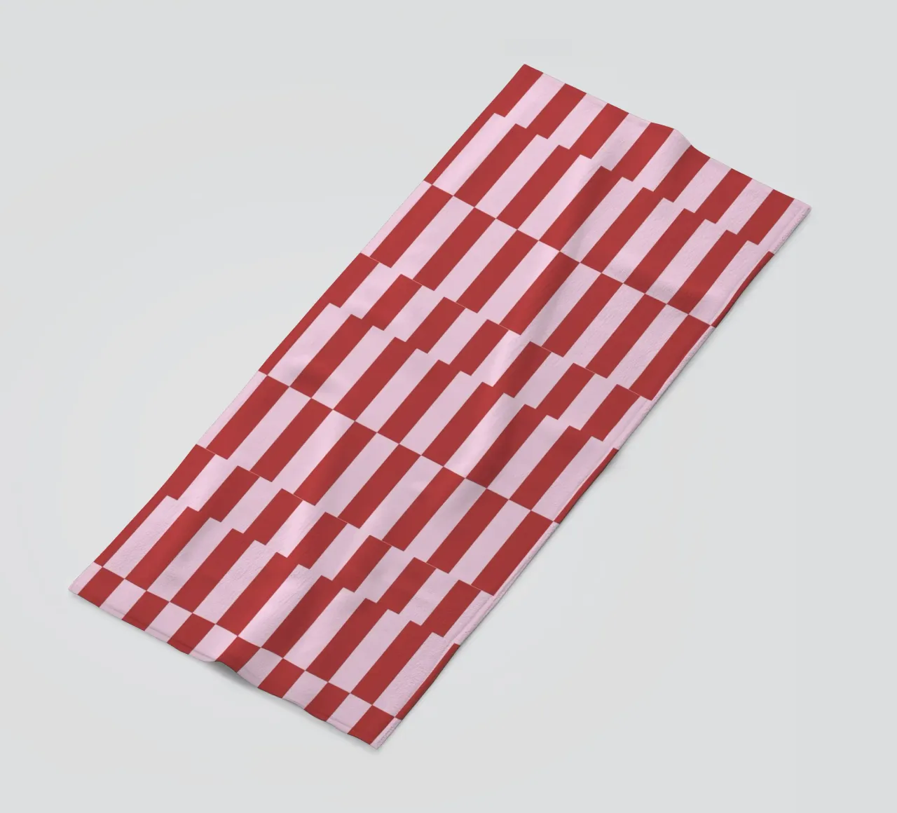 Zickzack rot rosa telo mare da Studio ROSAGRAU