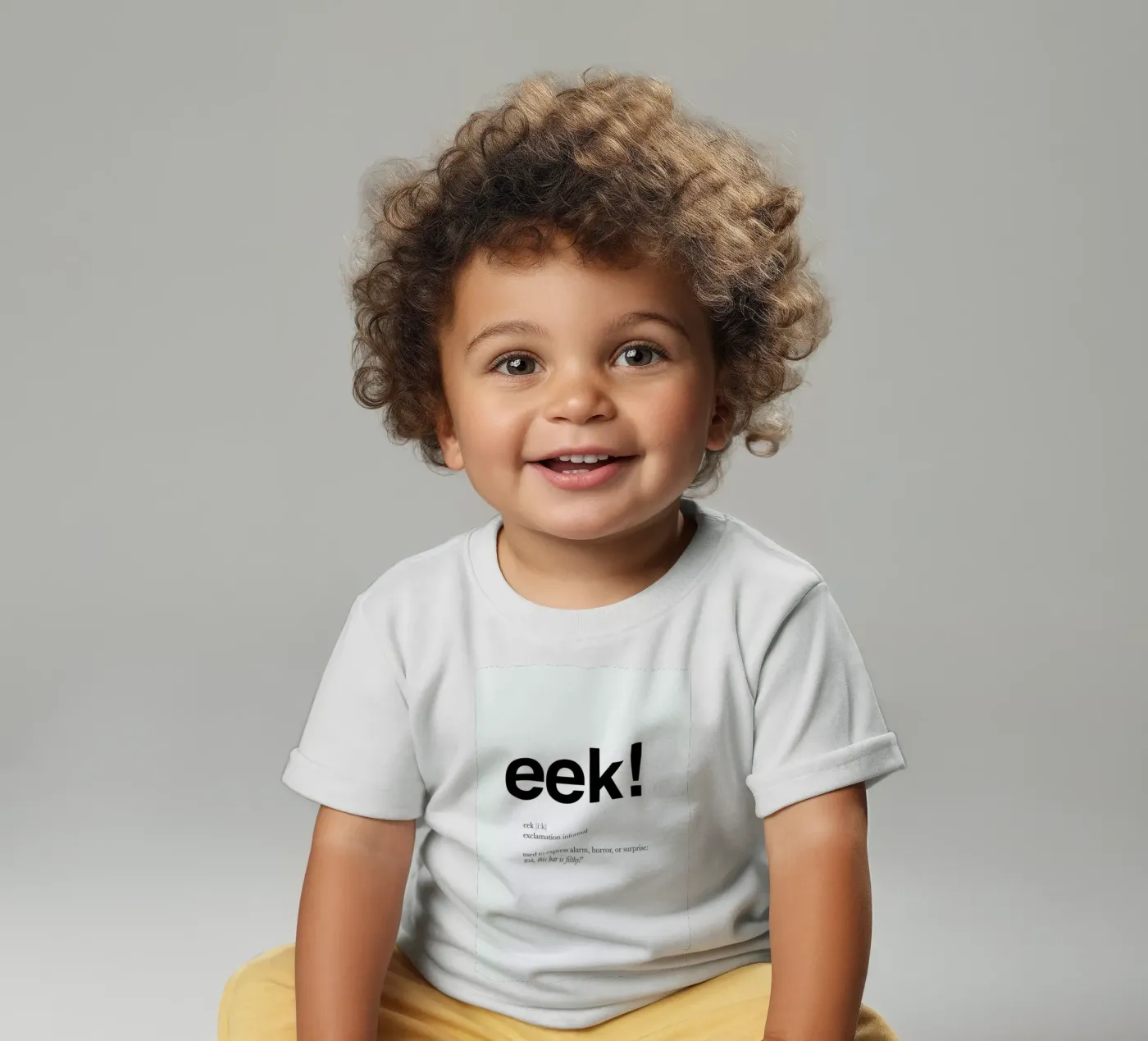 The eek interjection maglietta neonato da Matěj Kašpar Jirásek
