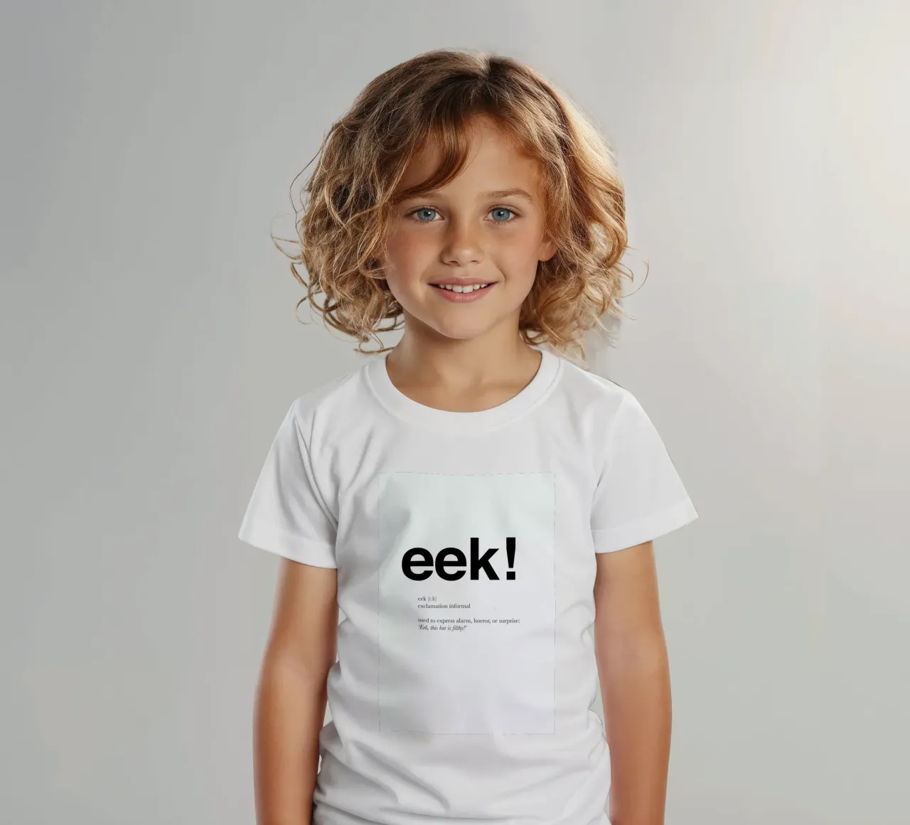 The eek interjection t-shirt bambini da Matěj Kašpar Jirásek