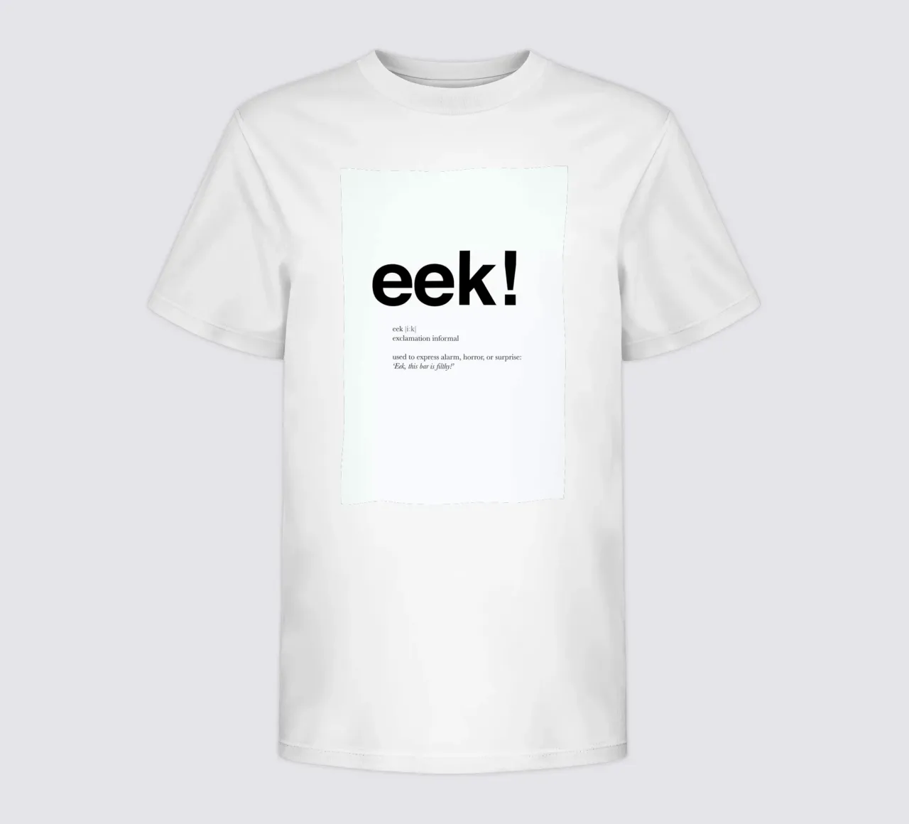 The eek interjection t-shirt bambini da Matěj Kašpar Jirásek