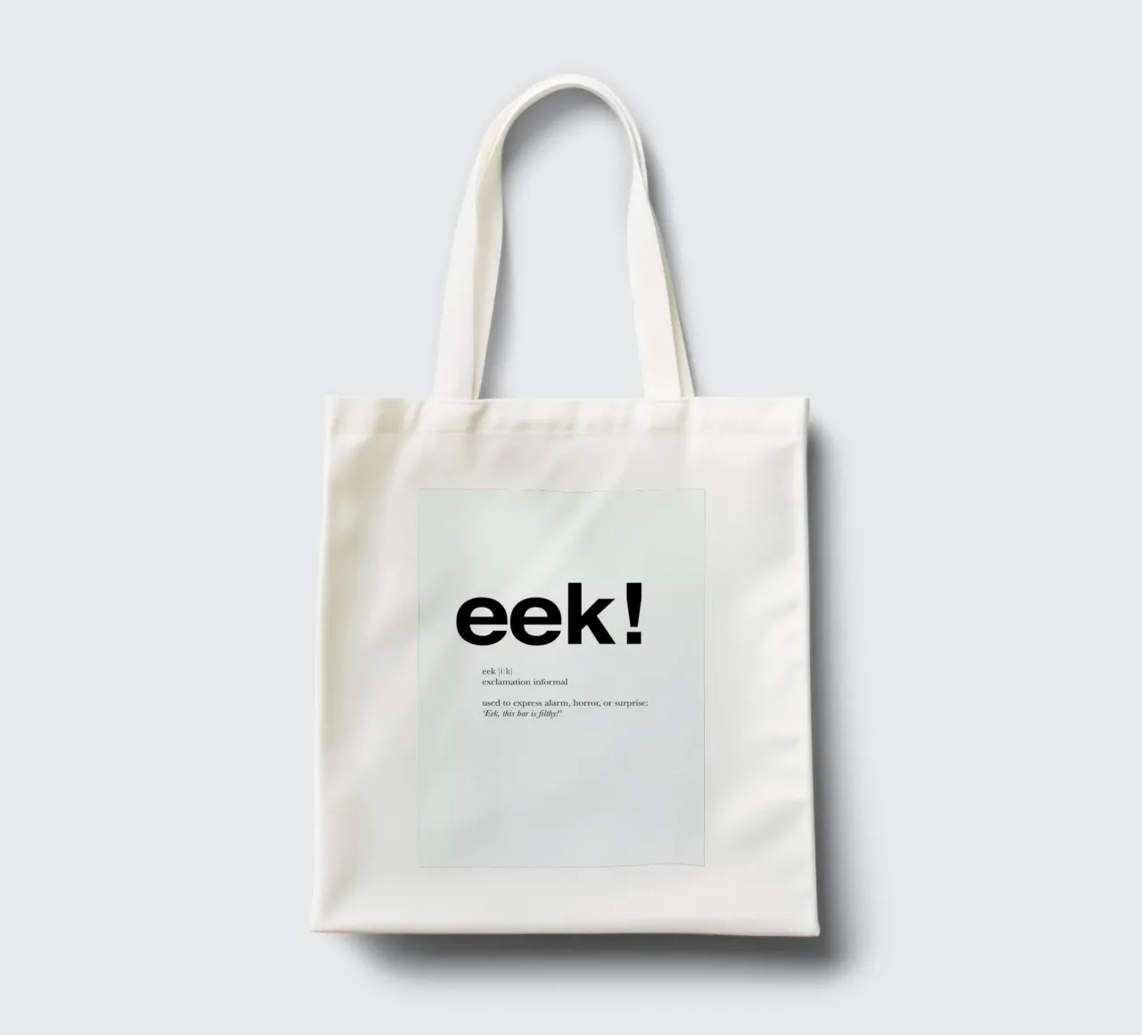 The eek interjection borsa in juta da Matěj Kašpar Jirásek