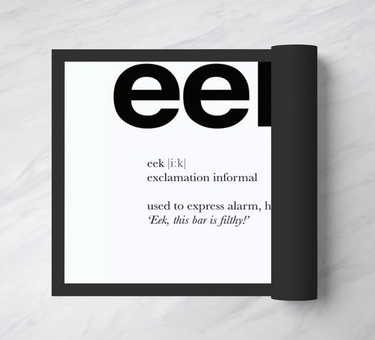 The eek interjection zerbino da Matěj Kašpar Jirásek