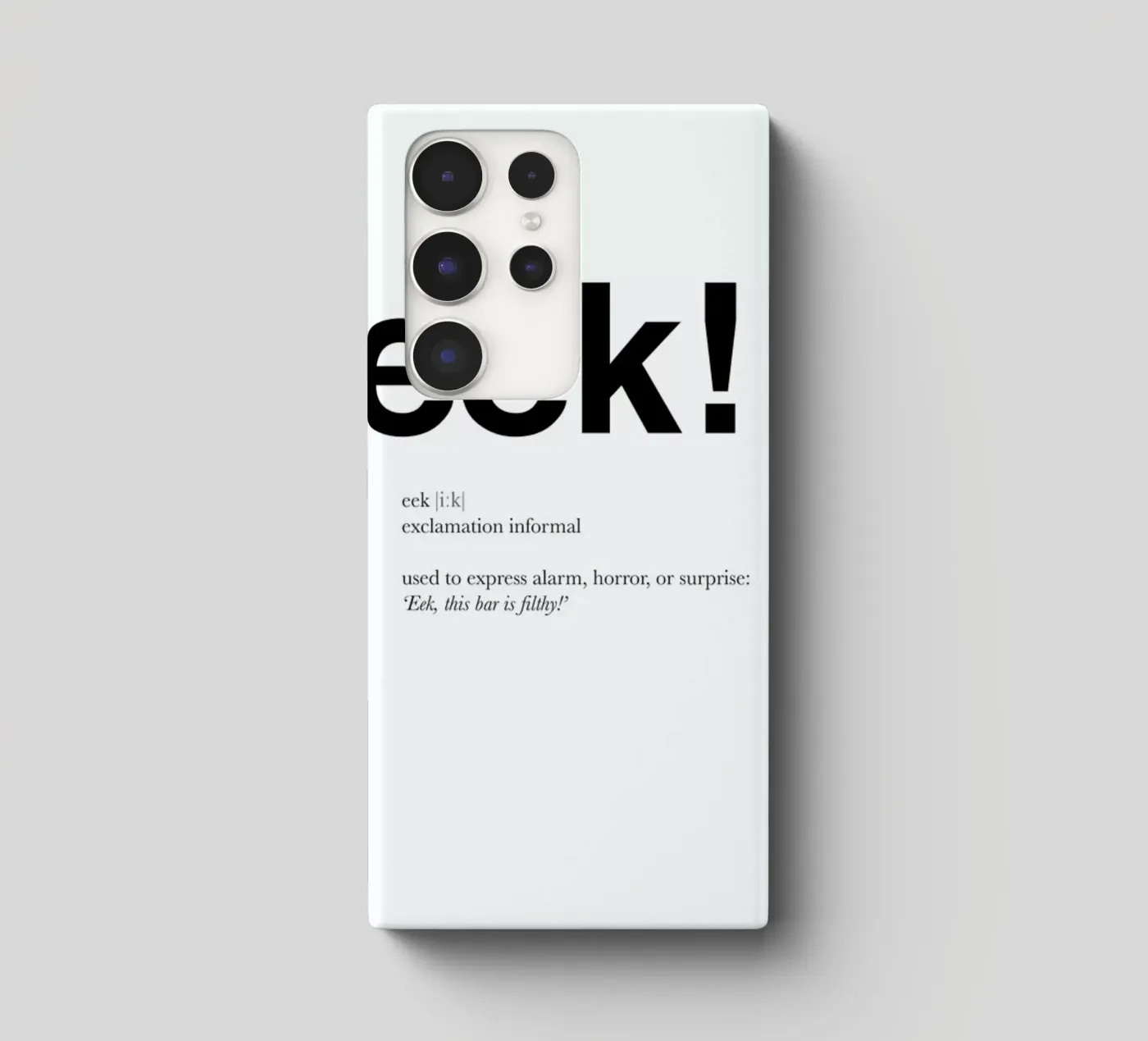 The eek interjection Samsung Hülle von Matěj Kašpar Jirásek