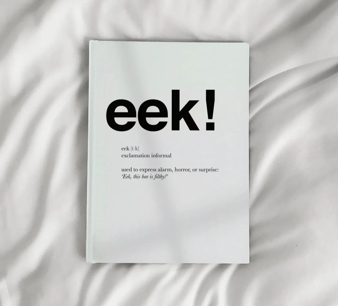 The eek interjection Notizbuch von Matěj Kašpar Jirásek