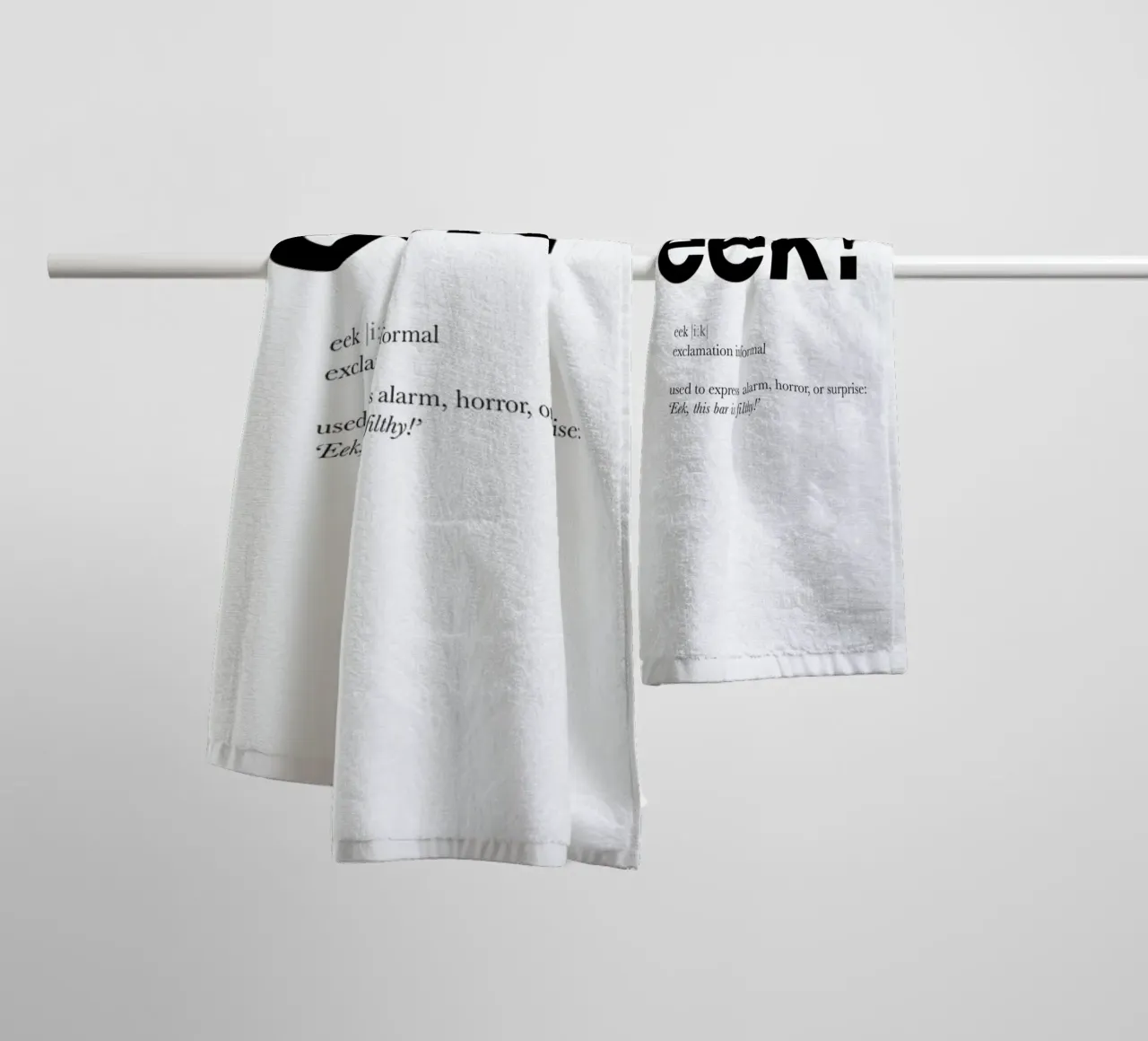 The eek interjection badhanddoek van Matěj Kašpar Jirásek