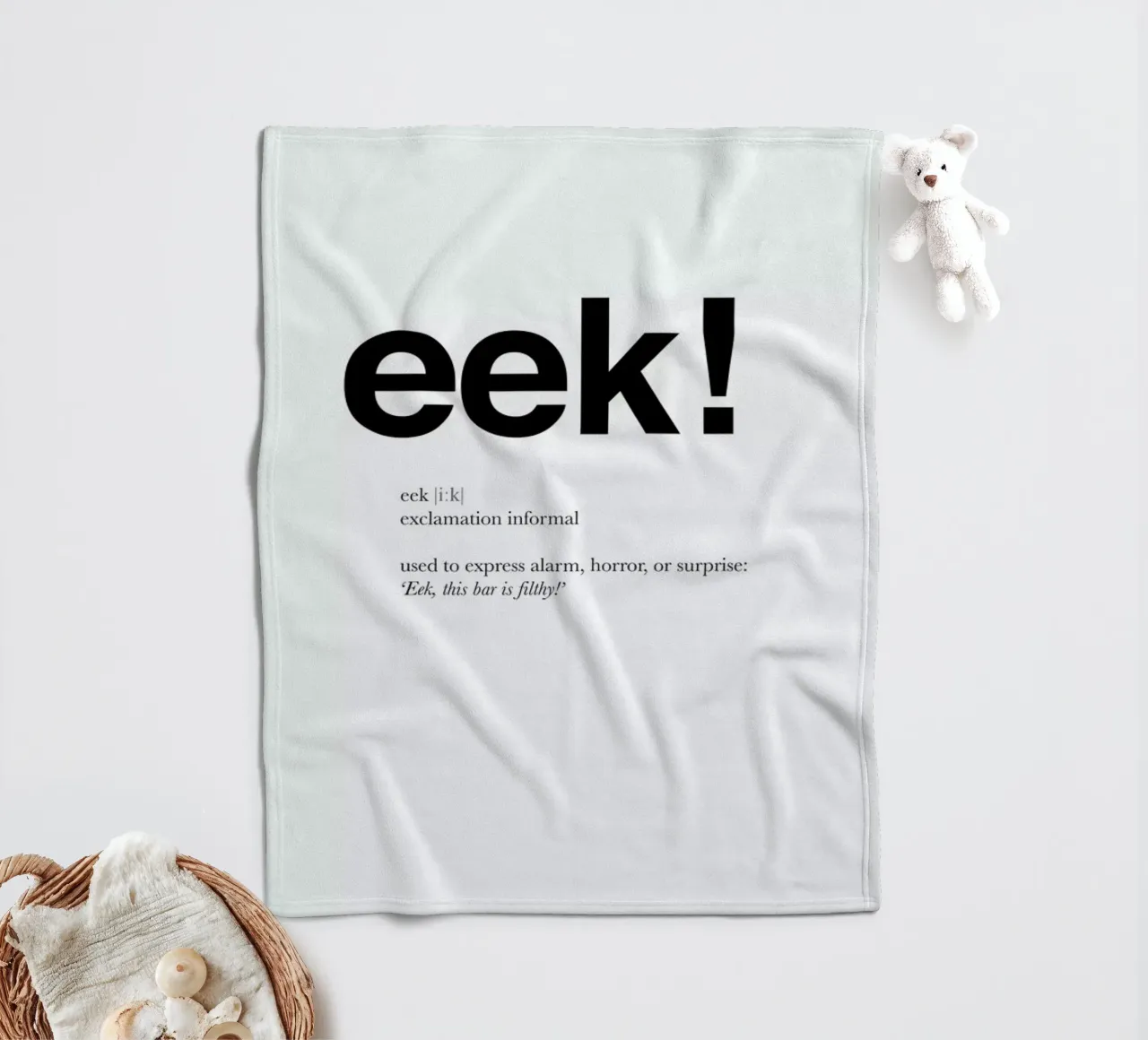 The eek interjection Fleecedecke von Matěj Kašpar Jirásek