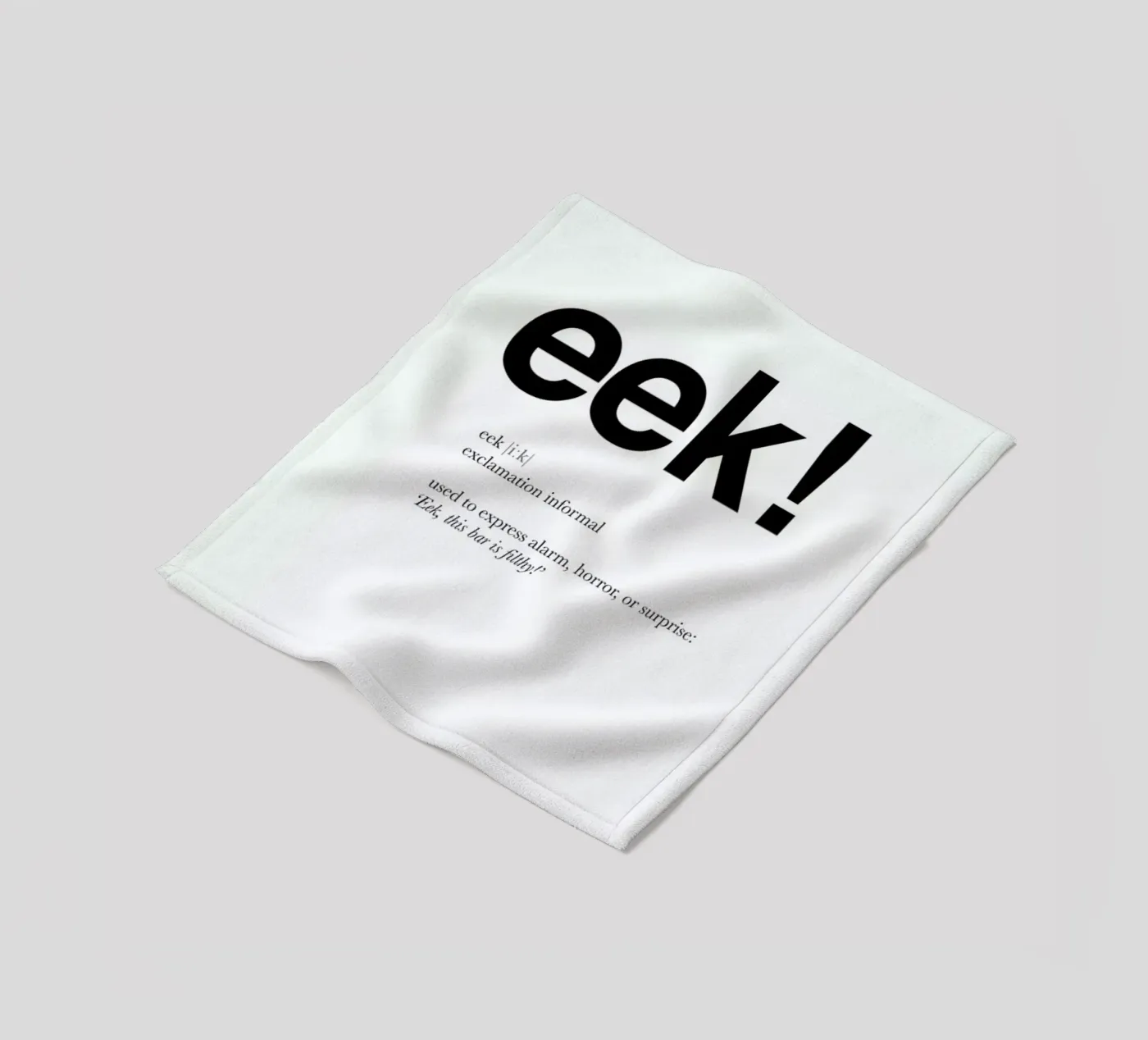 The eek interjection Fleecedecke von Matěj Kašpar Jirásek